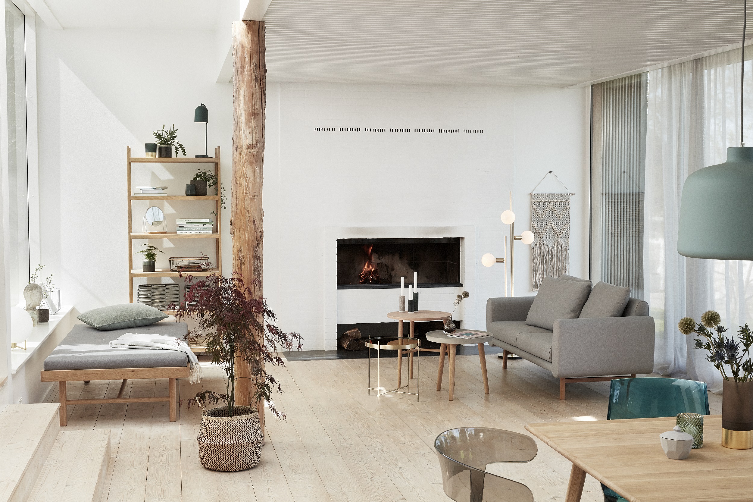 Hübsch Library Hylle FSC 190cm