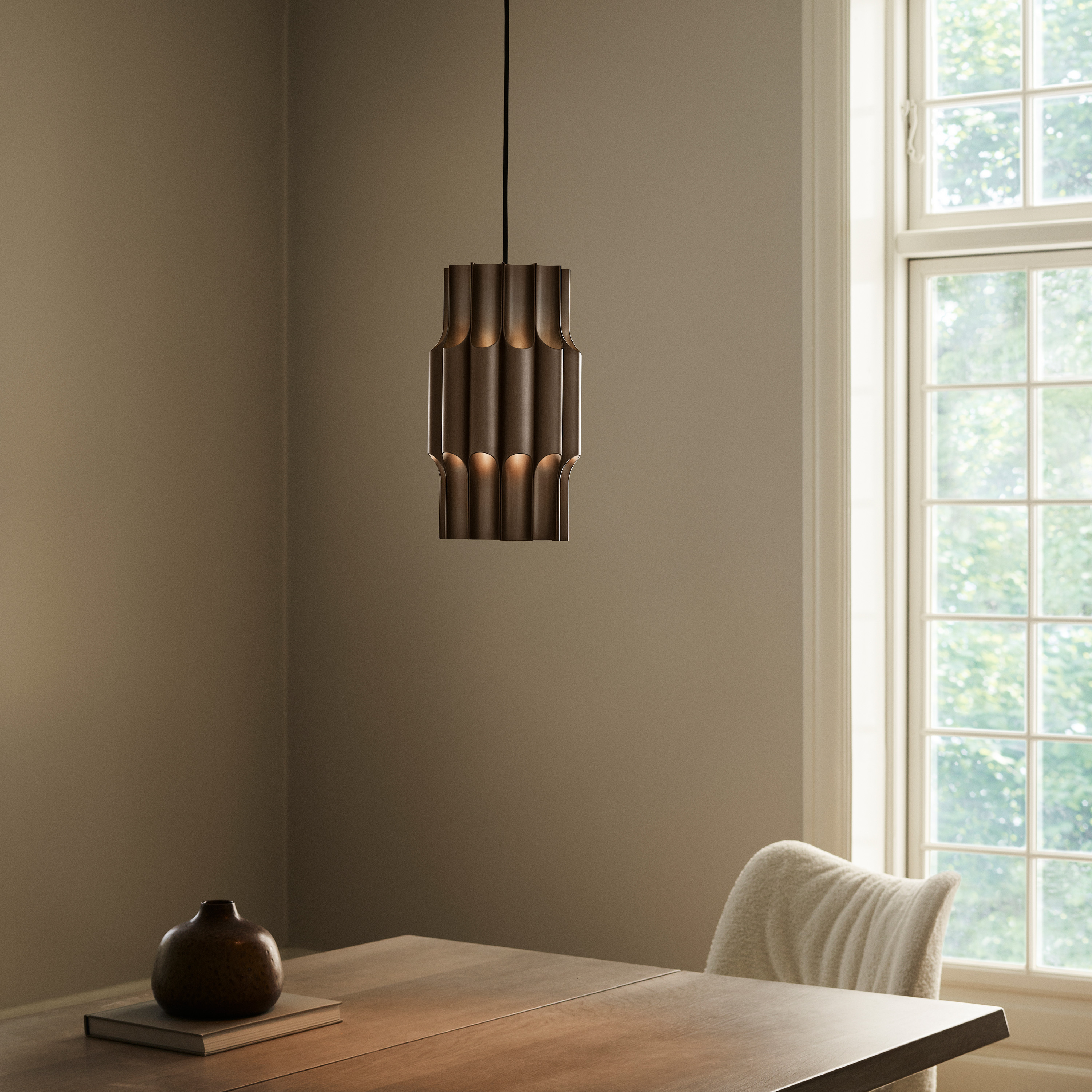 LYFA Pan Taklampe Bronse 19cm