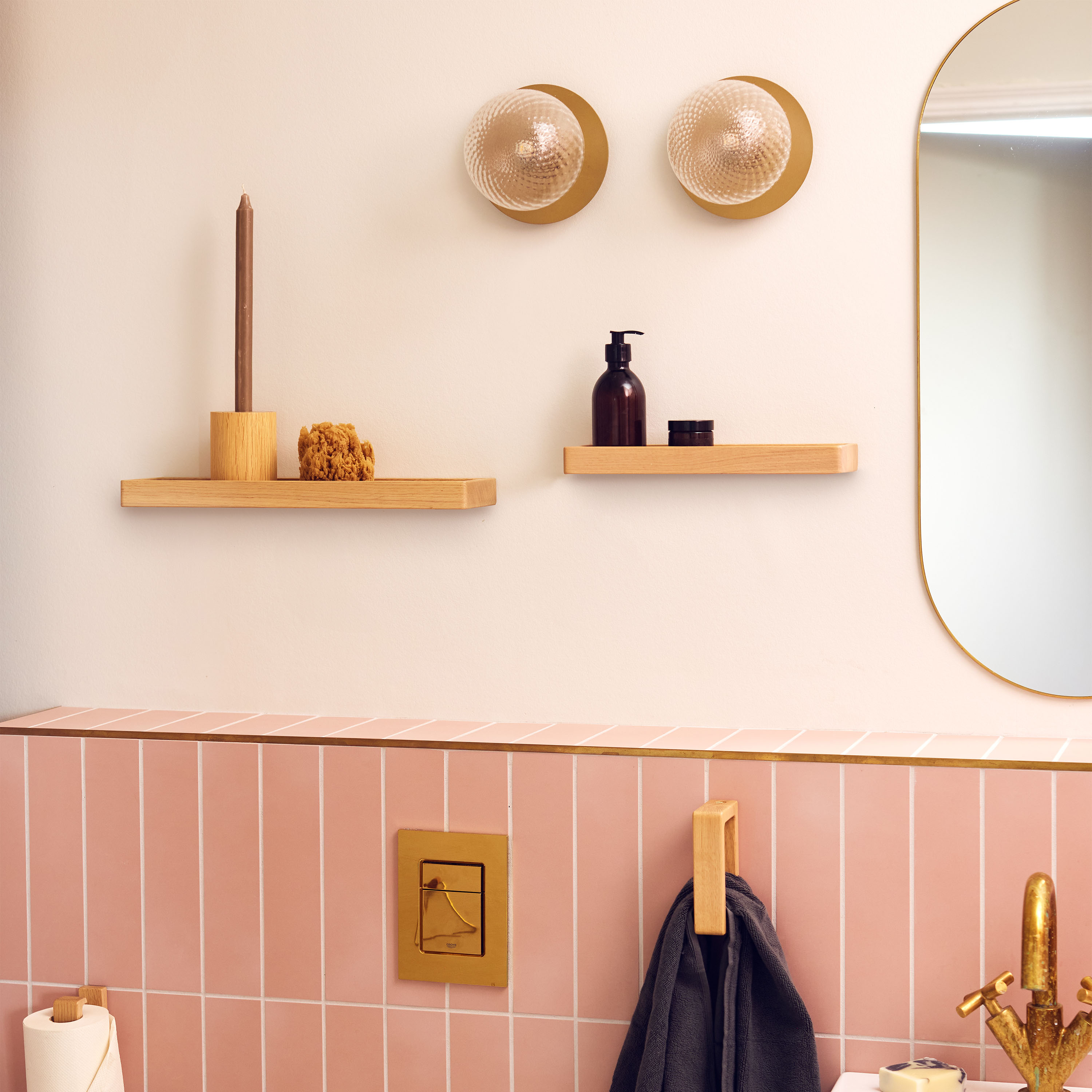 Andersen Furniture Shelf 11 Seinähylly Tammi 44x12