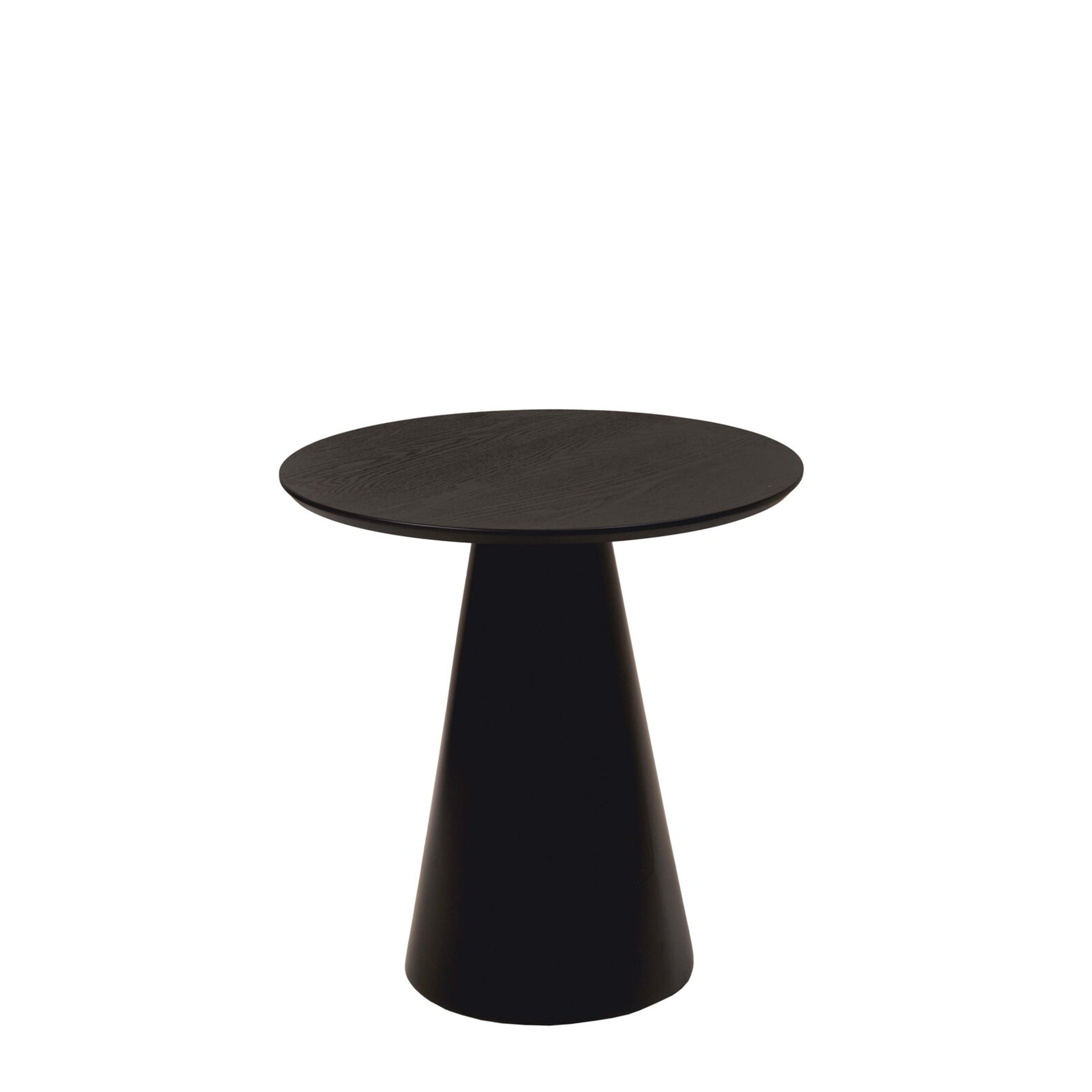 Myra Sidebord Svart Ø50