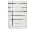 Tile Stone Handduk Black/Offwhite 38x60 2-pack