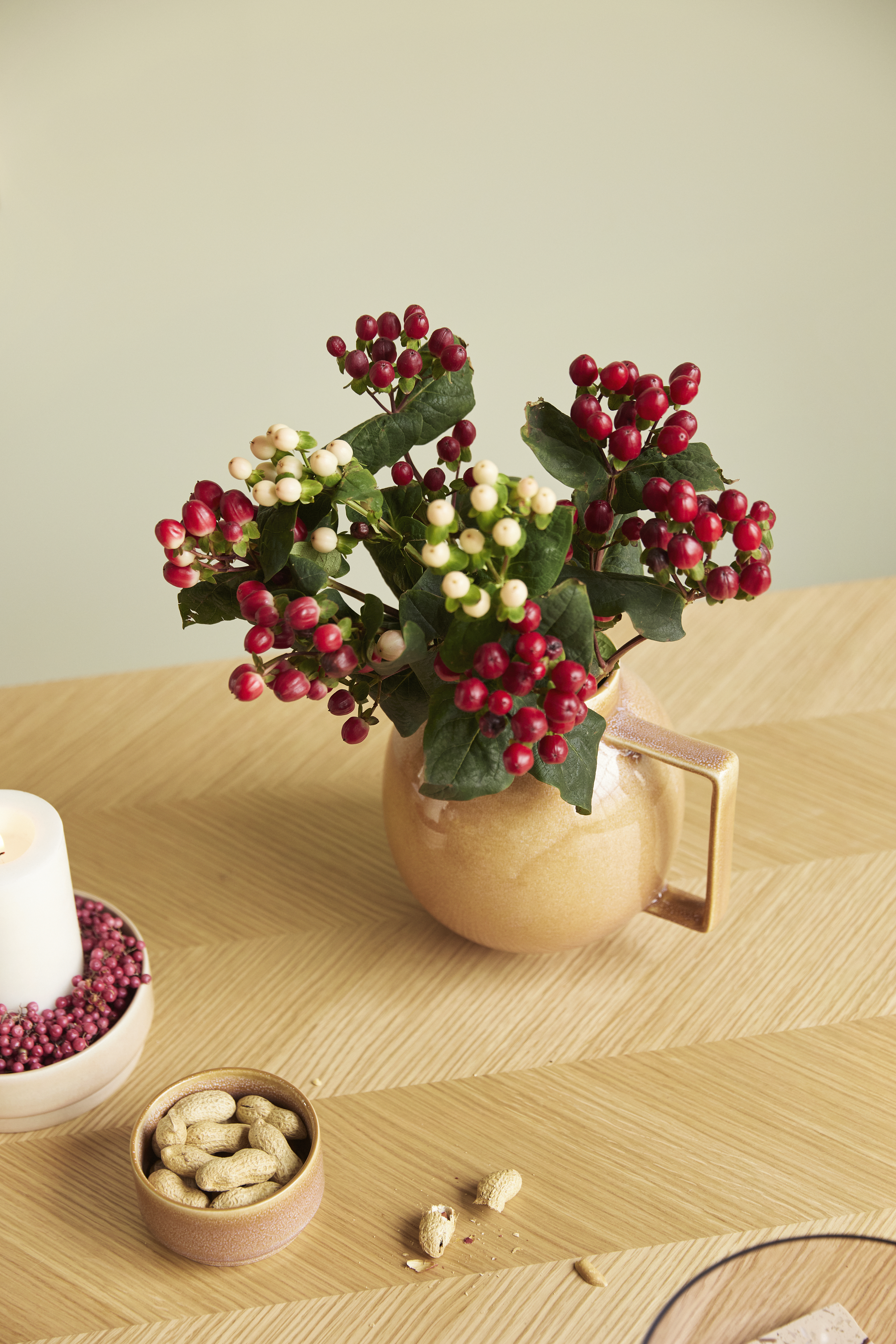 Hübsch Herringbone Esstisch FSC Eiche 100x200cm