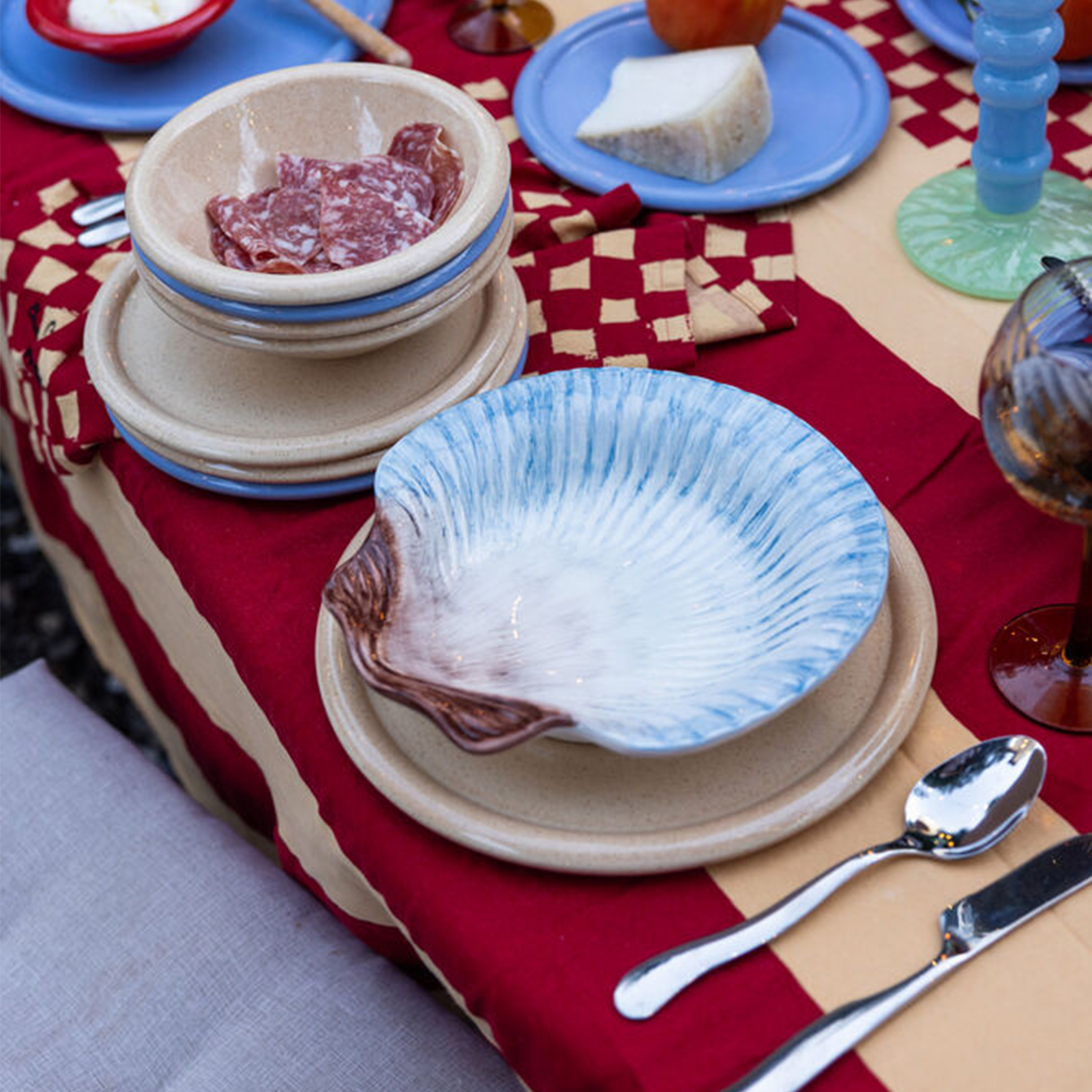 Byon Armona Tallrik Ljusblå Ø23