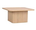 Sullivan Soffbord Vitpigmenterad Ek 80x80