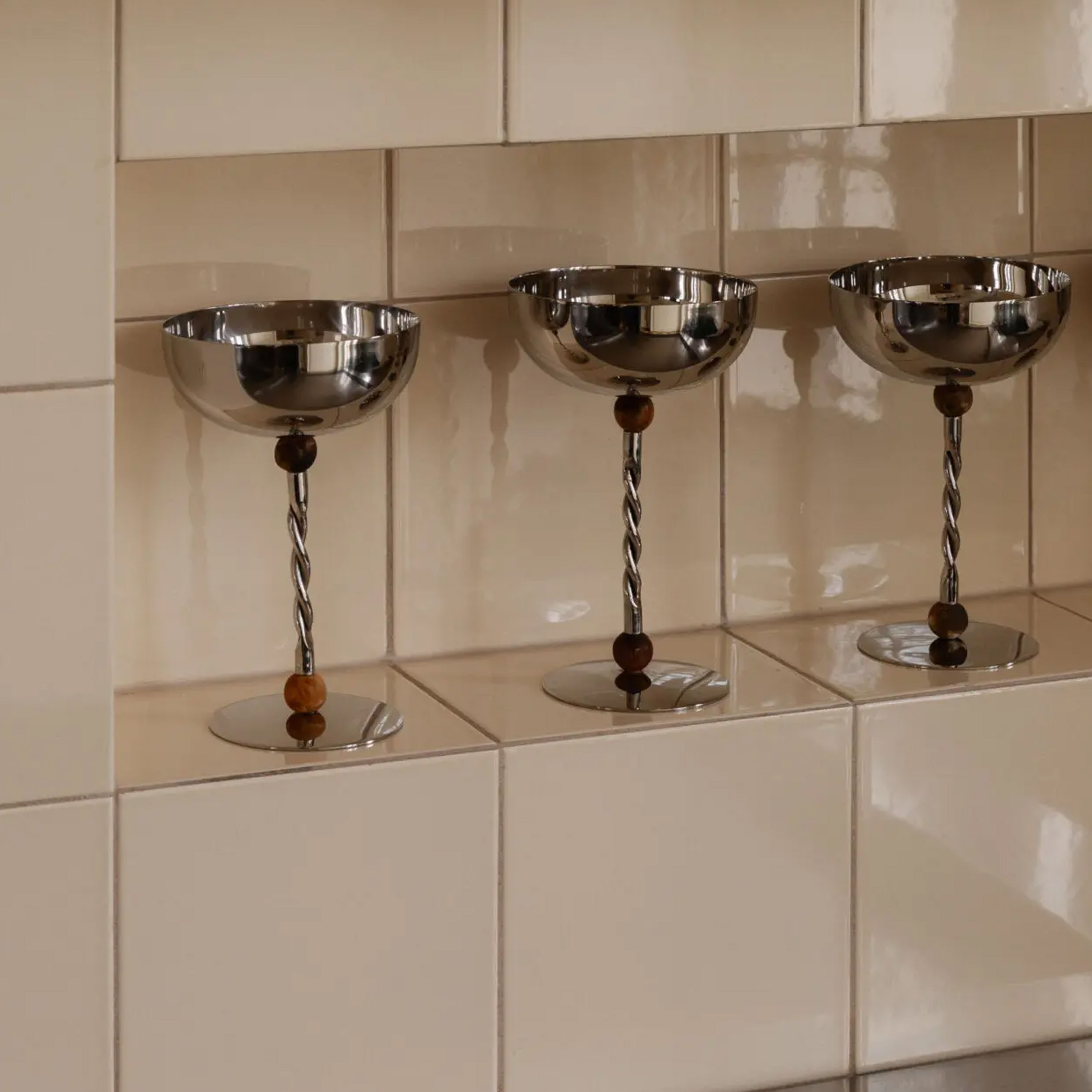 Olsson &amp; Jensen Resin skål sølv 13x10