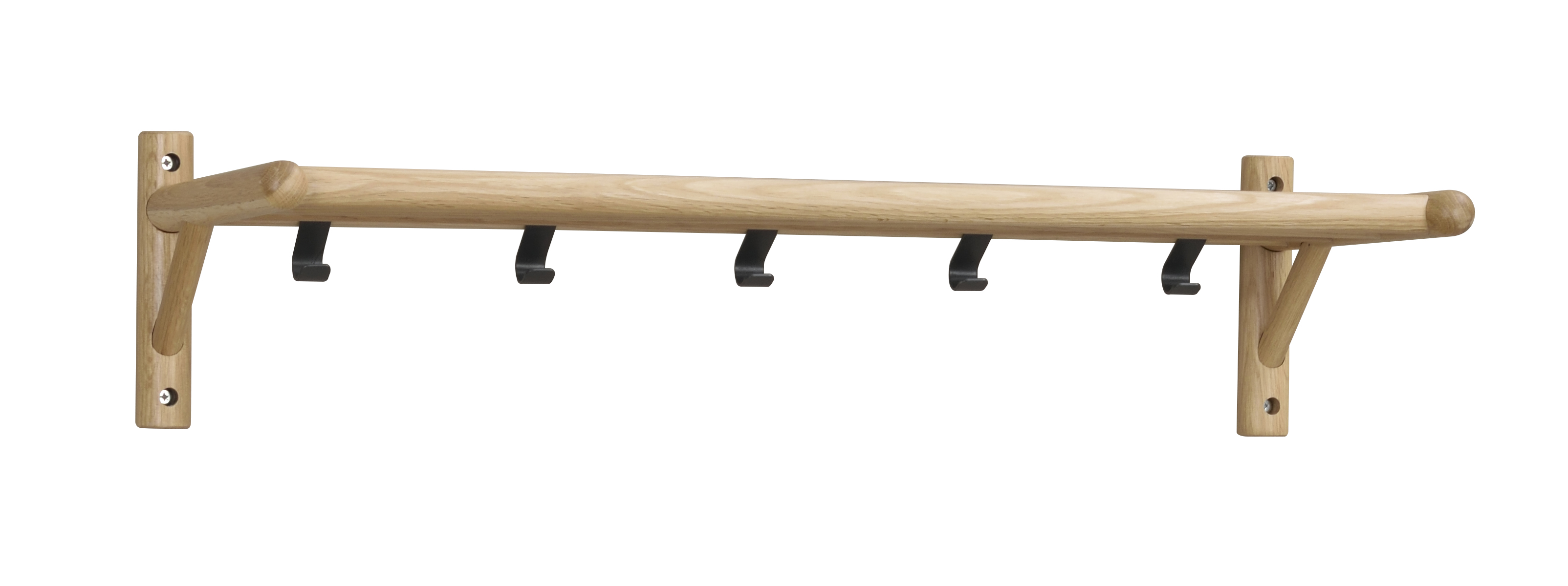 Milford Hatthylla Ek/Svart 80cm