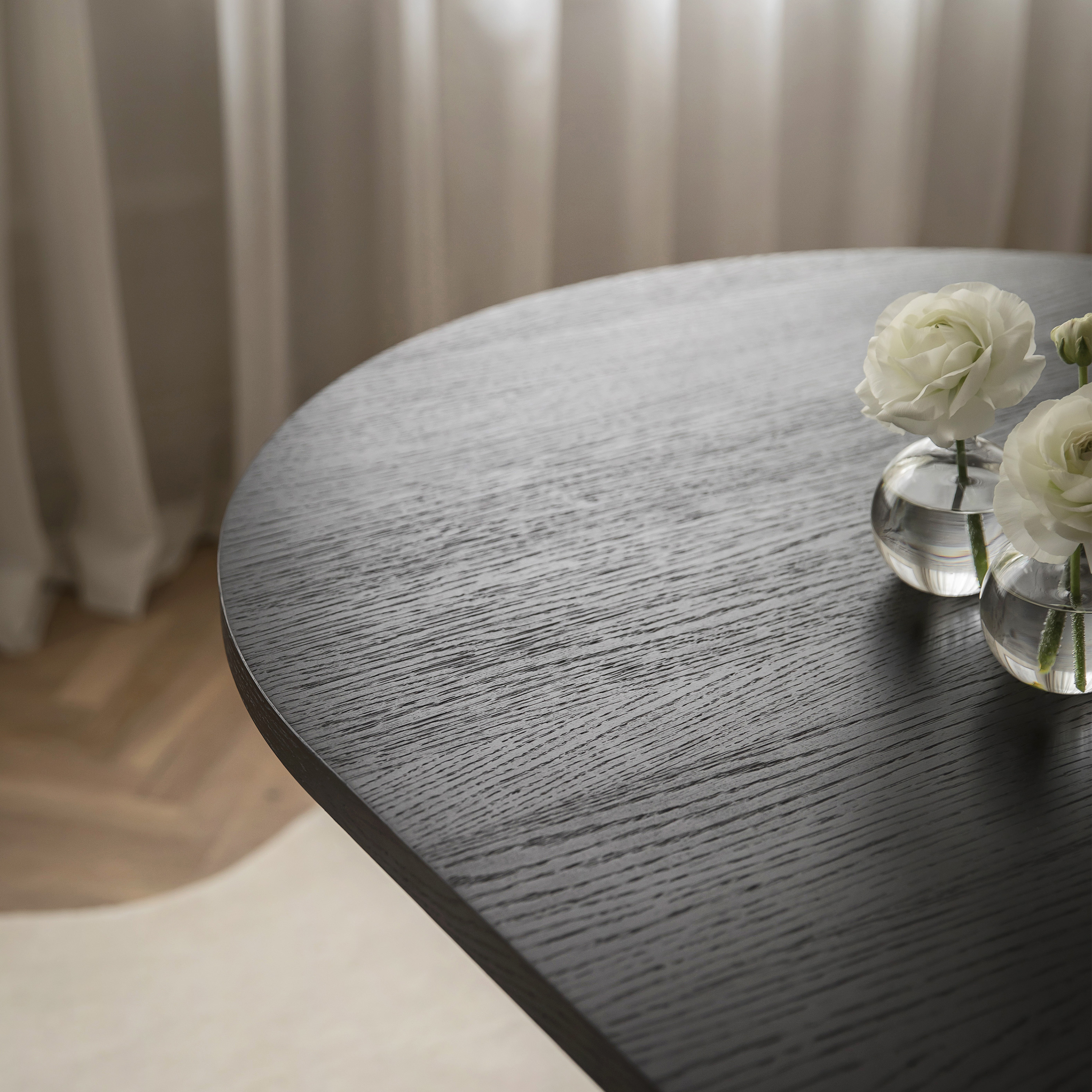 Sleepo Collection Bauer Matbord Svartbetsad 250+50