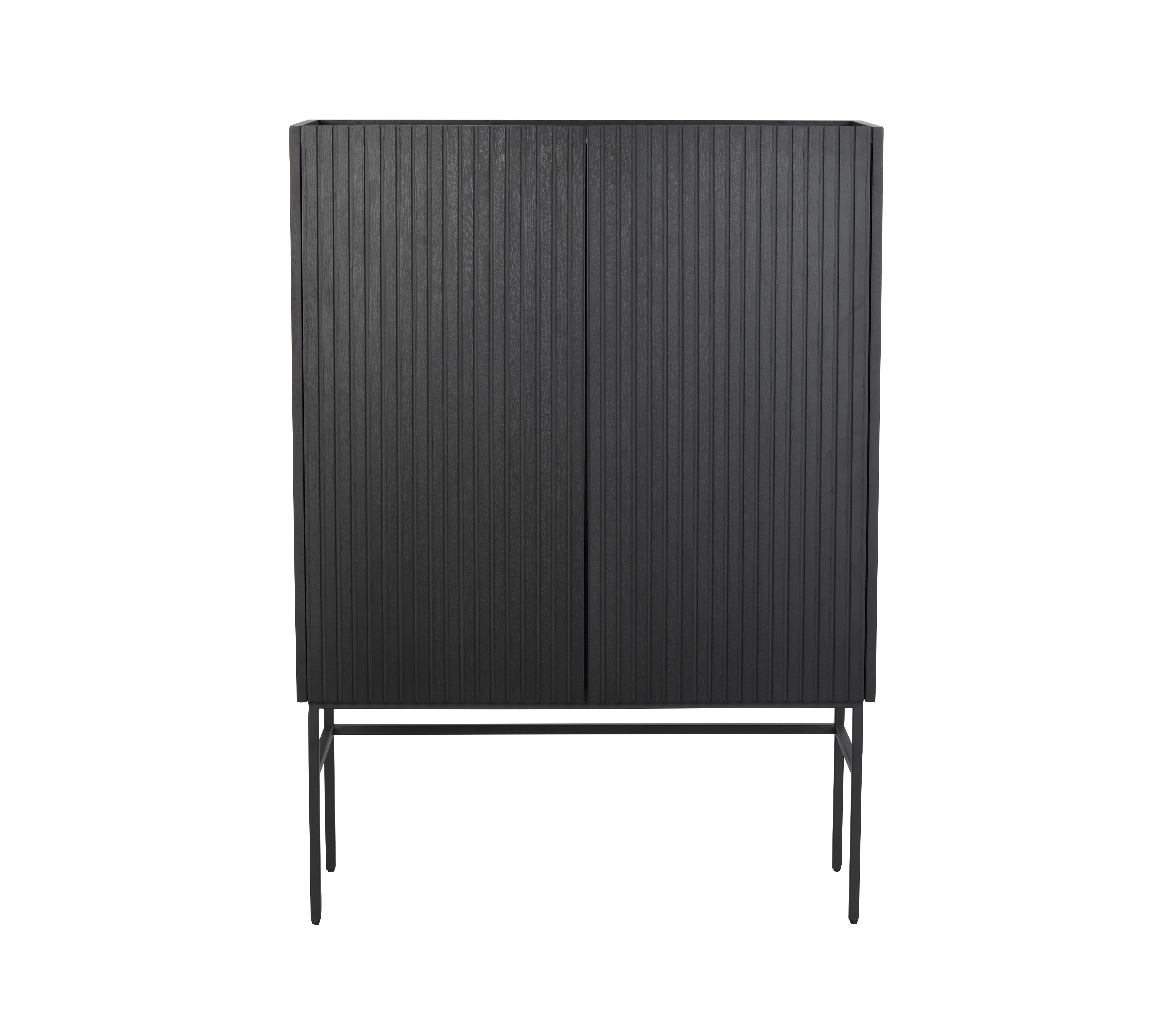 Rowico Home - Halifax Skåp Svart 100cm - Brun