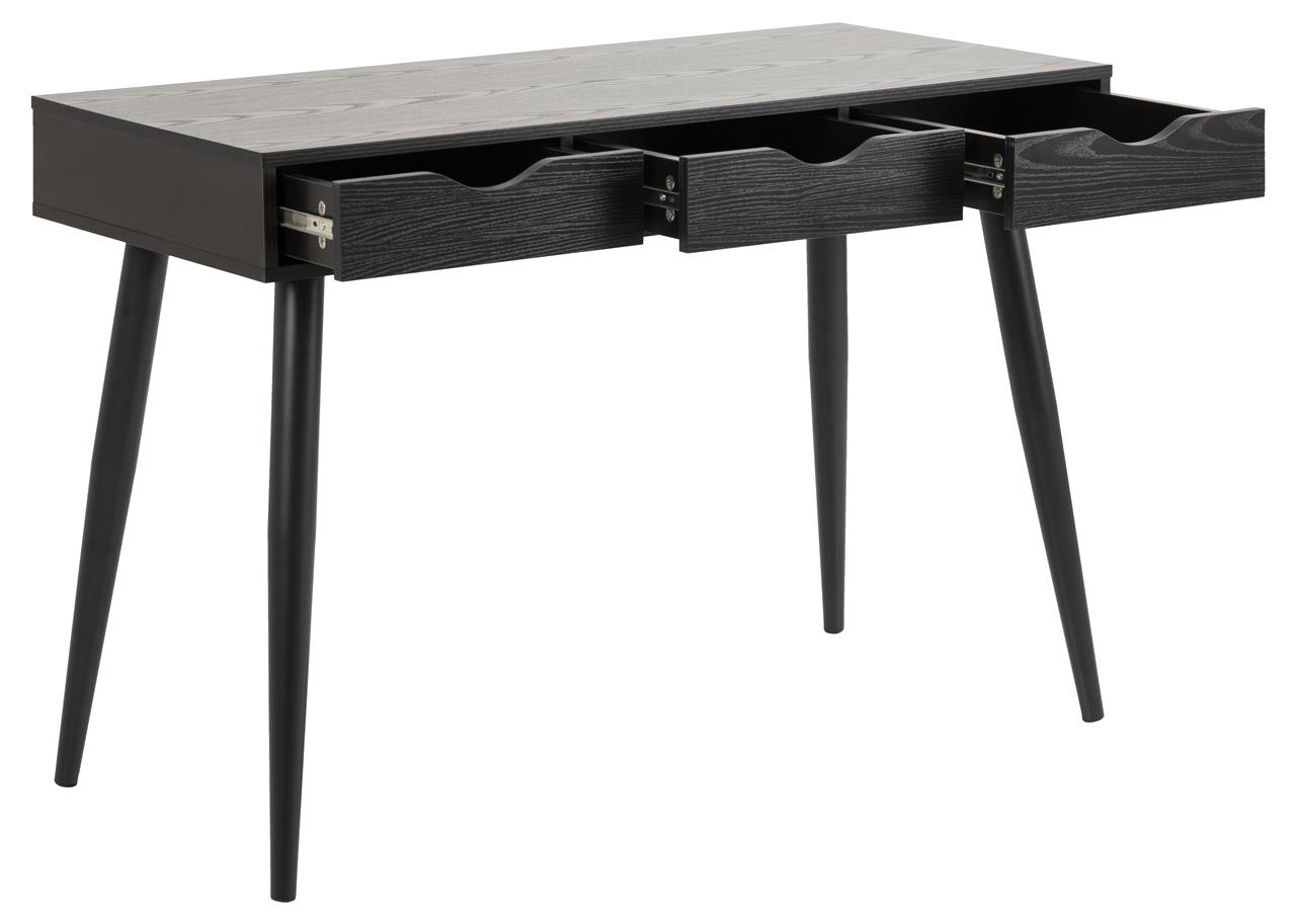 Nordic Home Molly Skrivbord Svart 110cm