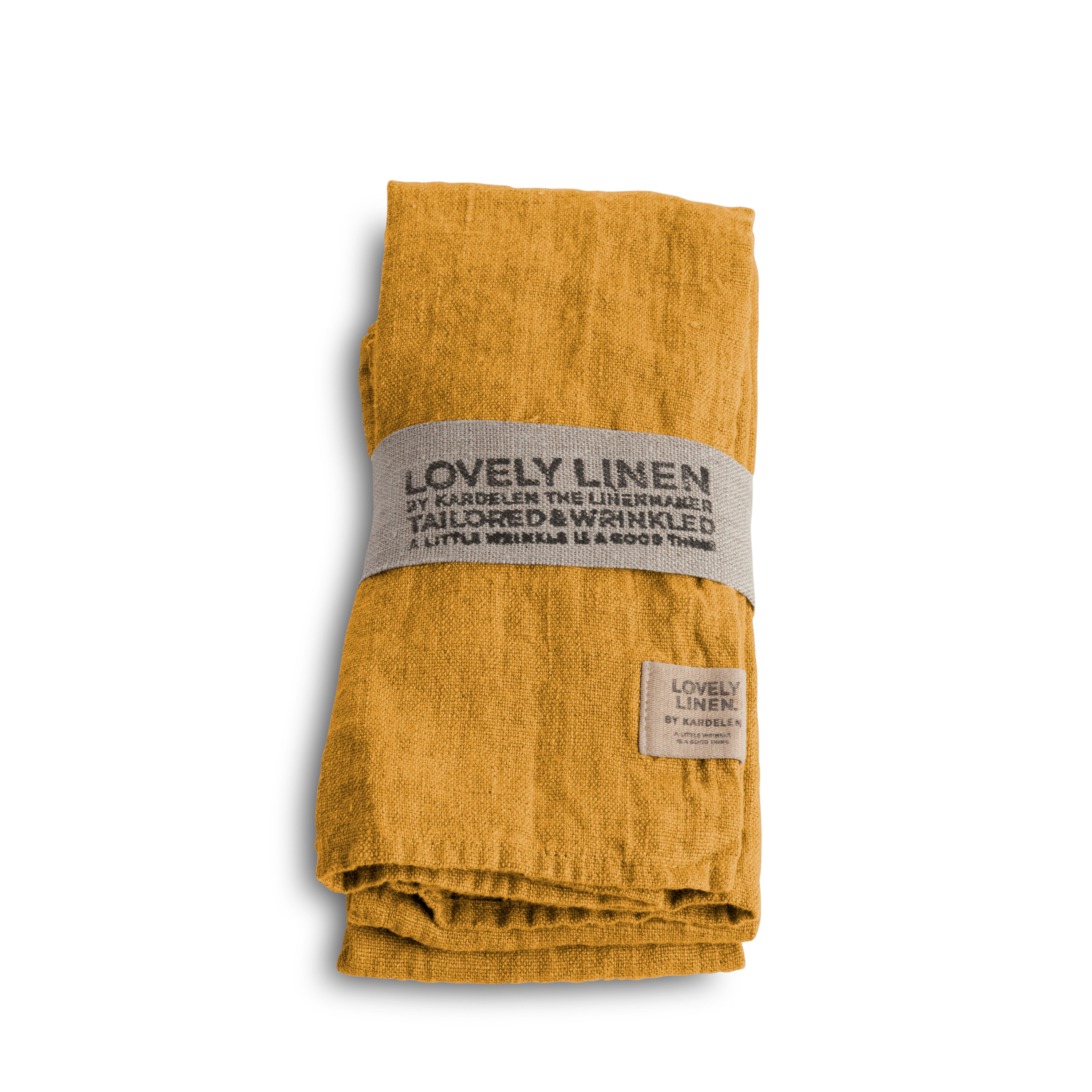 Lovely Servett Linne Honey 4-pack