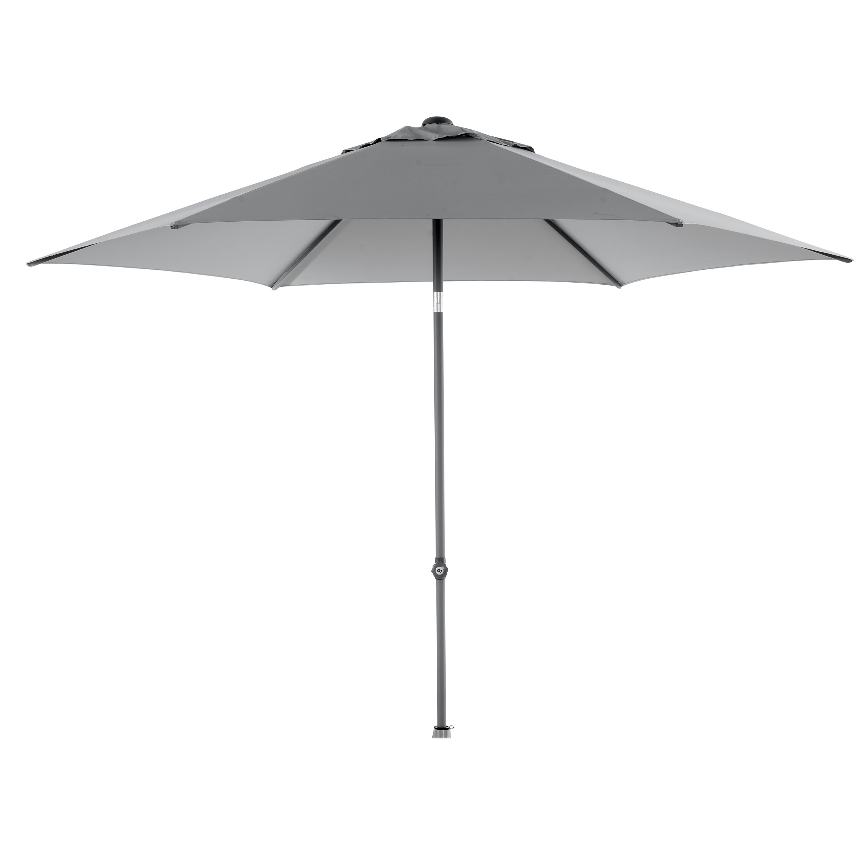 Poppi Parasoll Antracit/grå Ø300