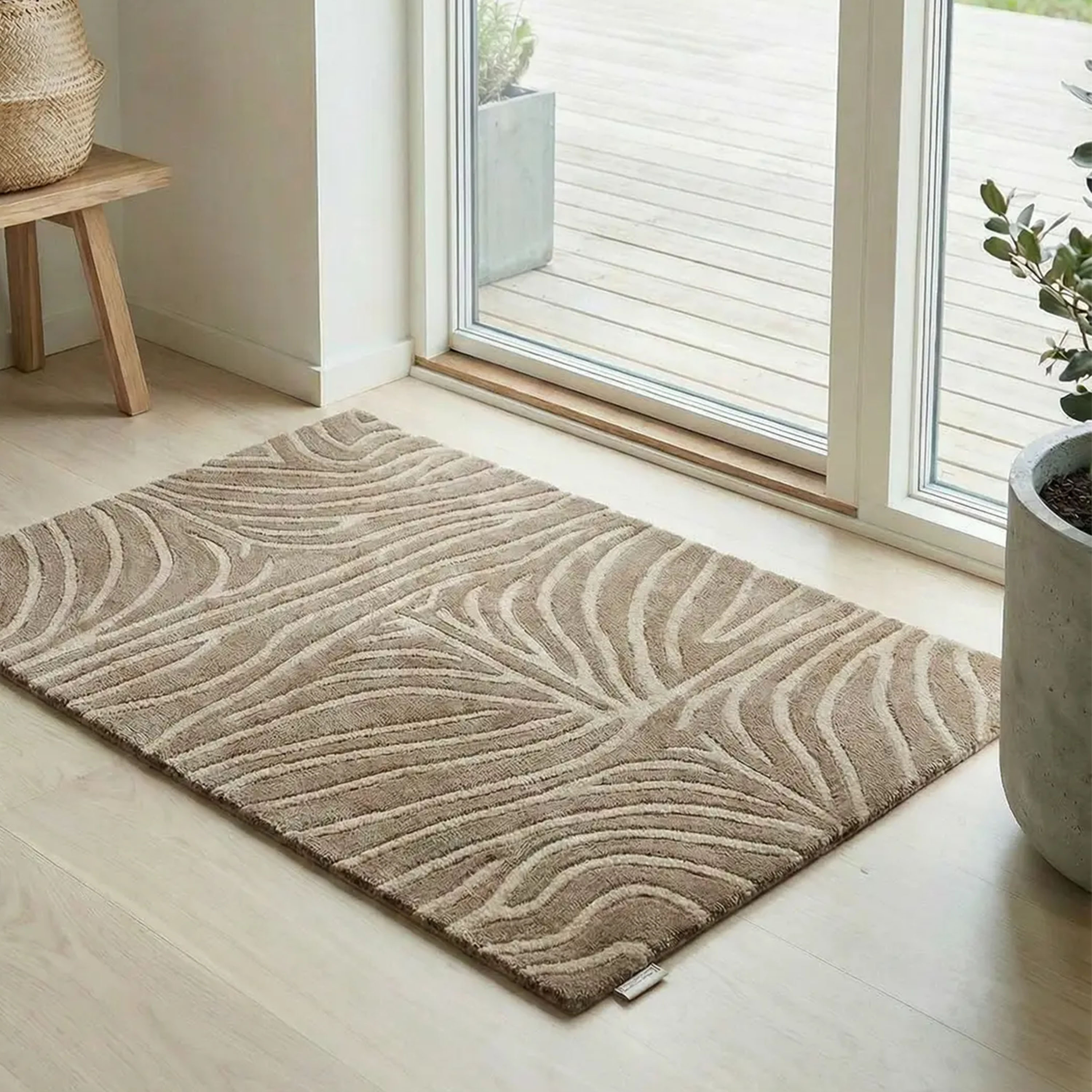 Classic Collection Zebra Dørmatte Mokka 60x90