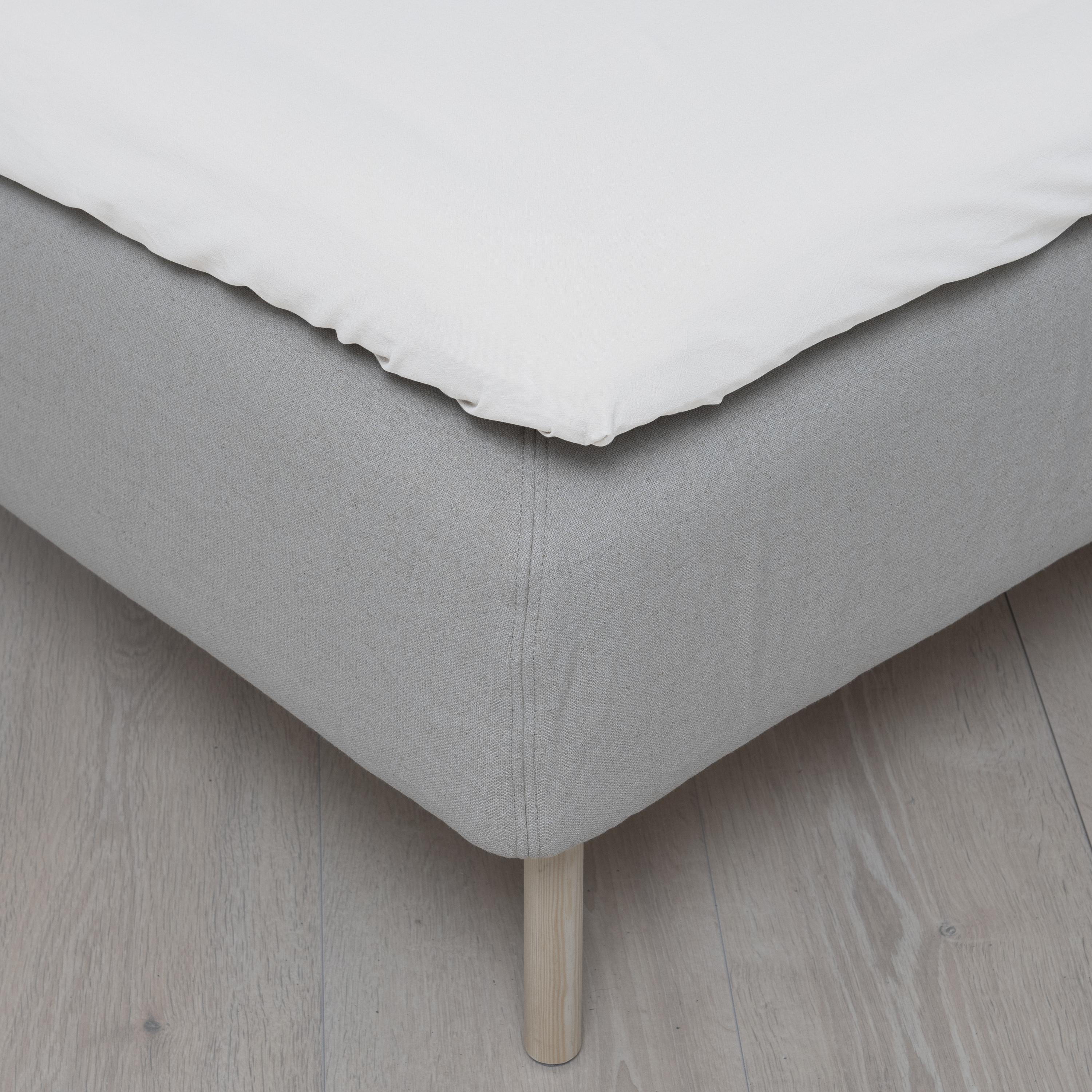 Høie Formsytt Aluslakana Jersey Valkoinen 90x200