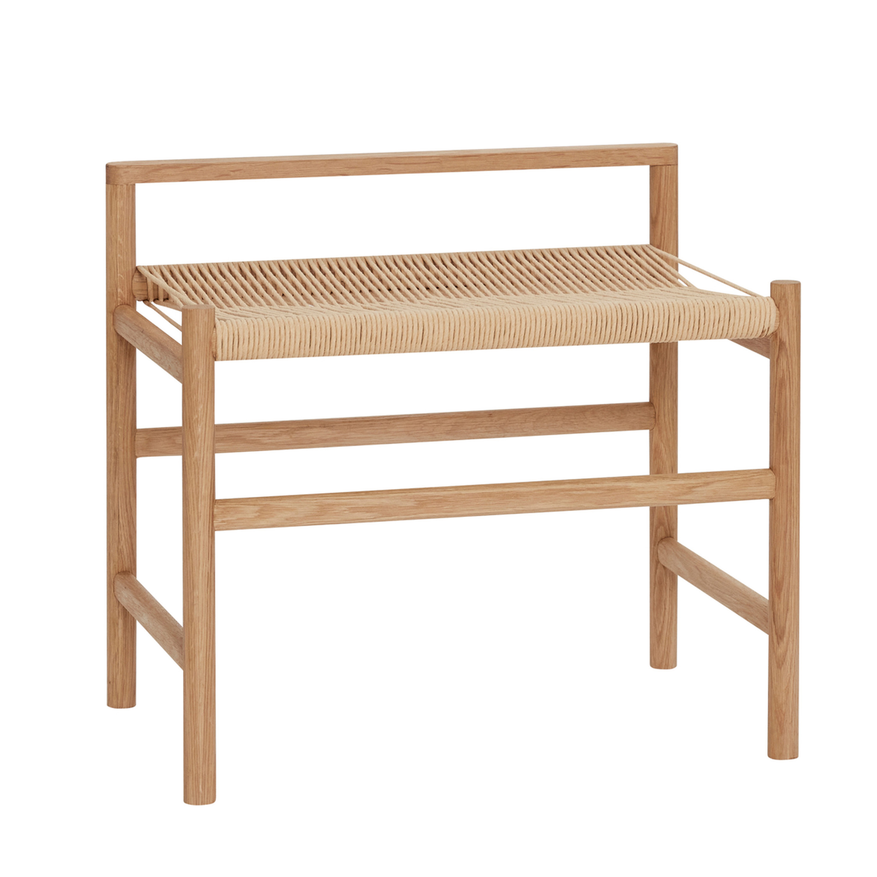 Hübsch - Heritage Bank Small Natural 78cm - Holz - Bänke