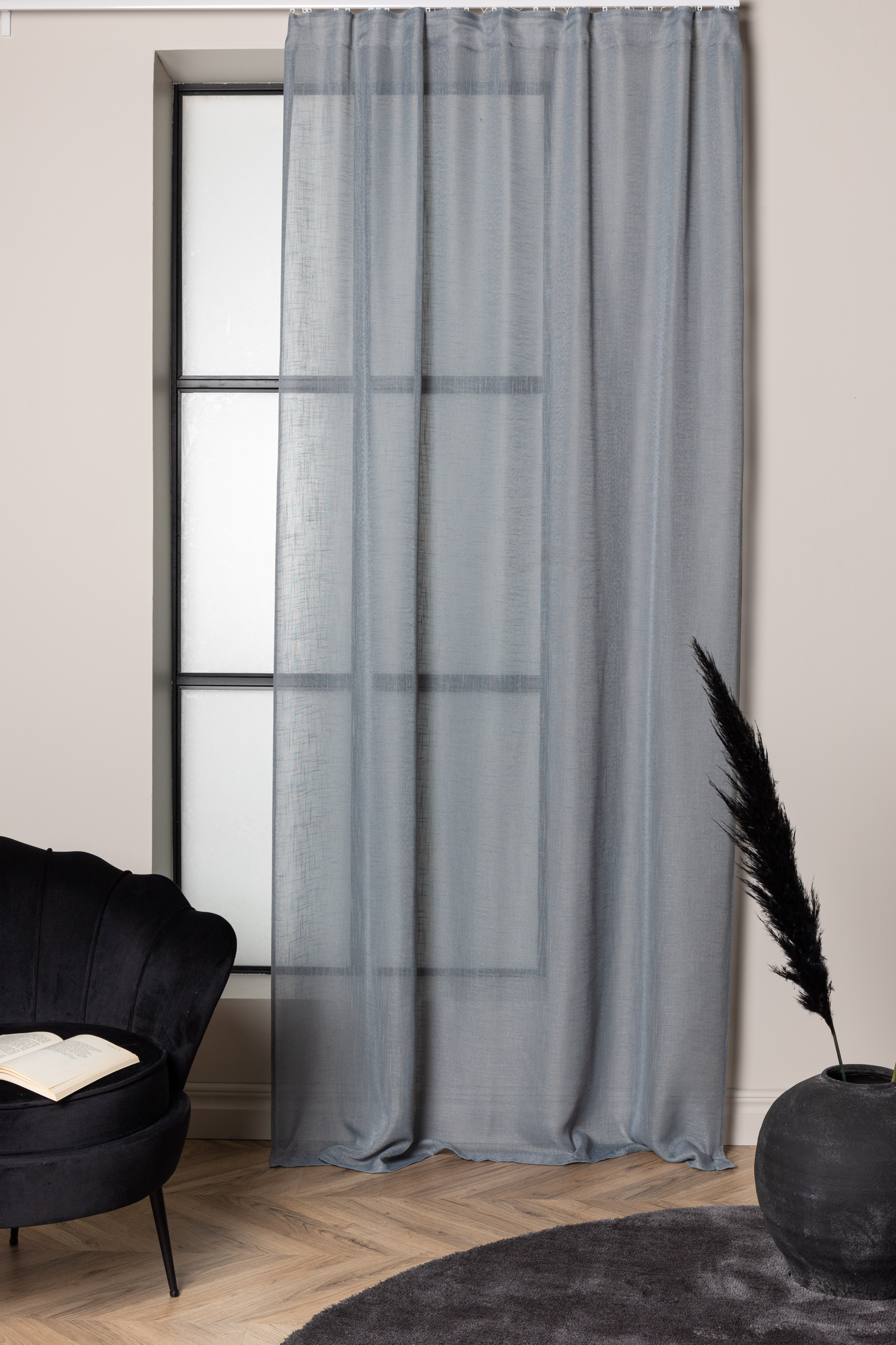 Venture Home Louise Gardinlängd Grå 290cm 2-pack