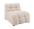 Billie 1-sits Soffmodul Beige Bouclé 73cm
