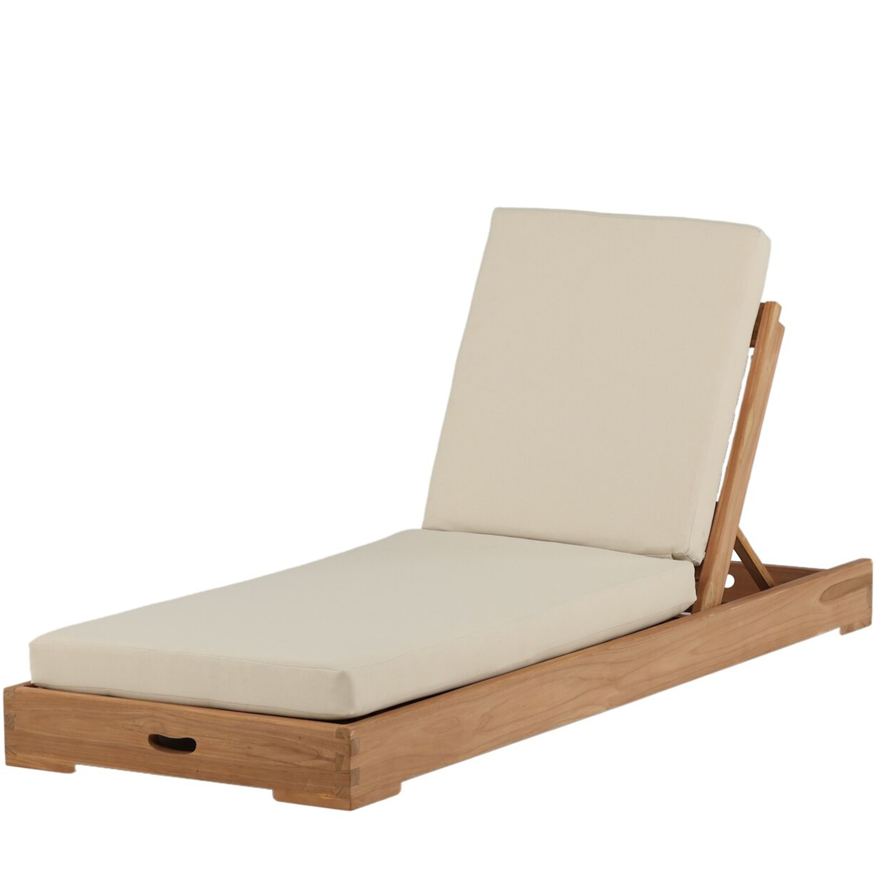 Kenya Solsäng Teak/Beige