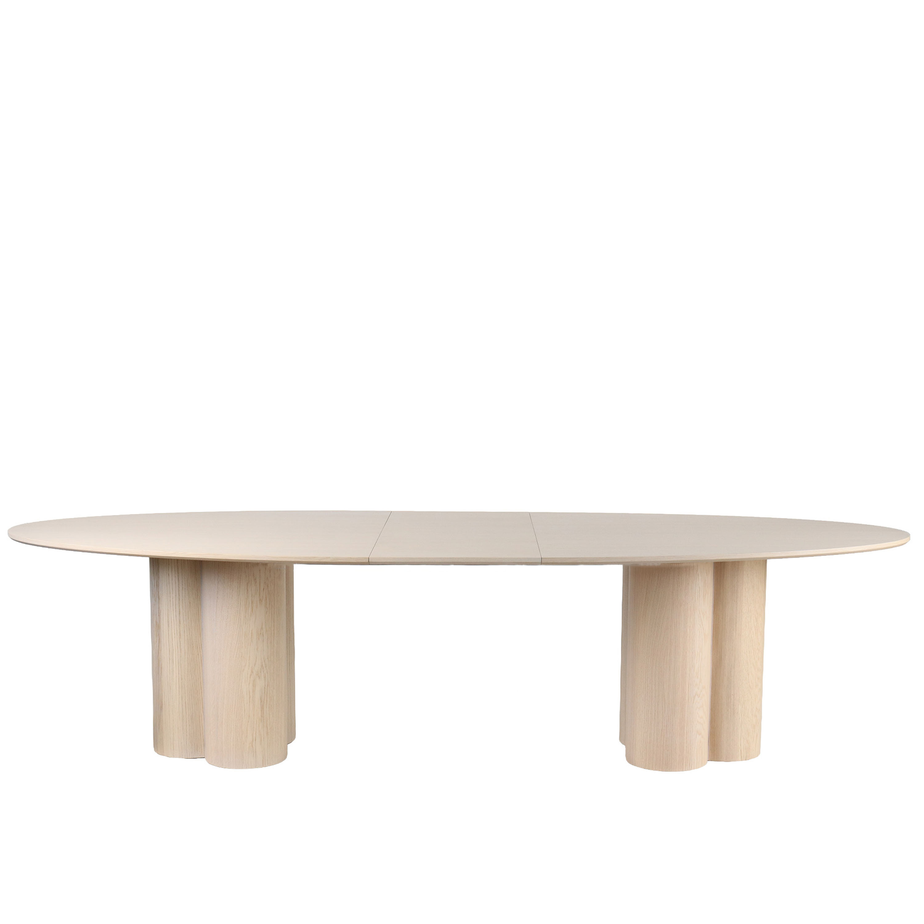 Sleepo Collection Laura Spisebord Hvitoljet Eik 240+50