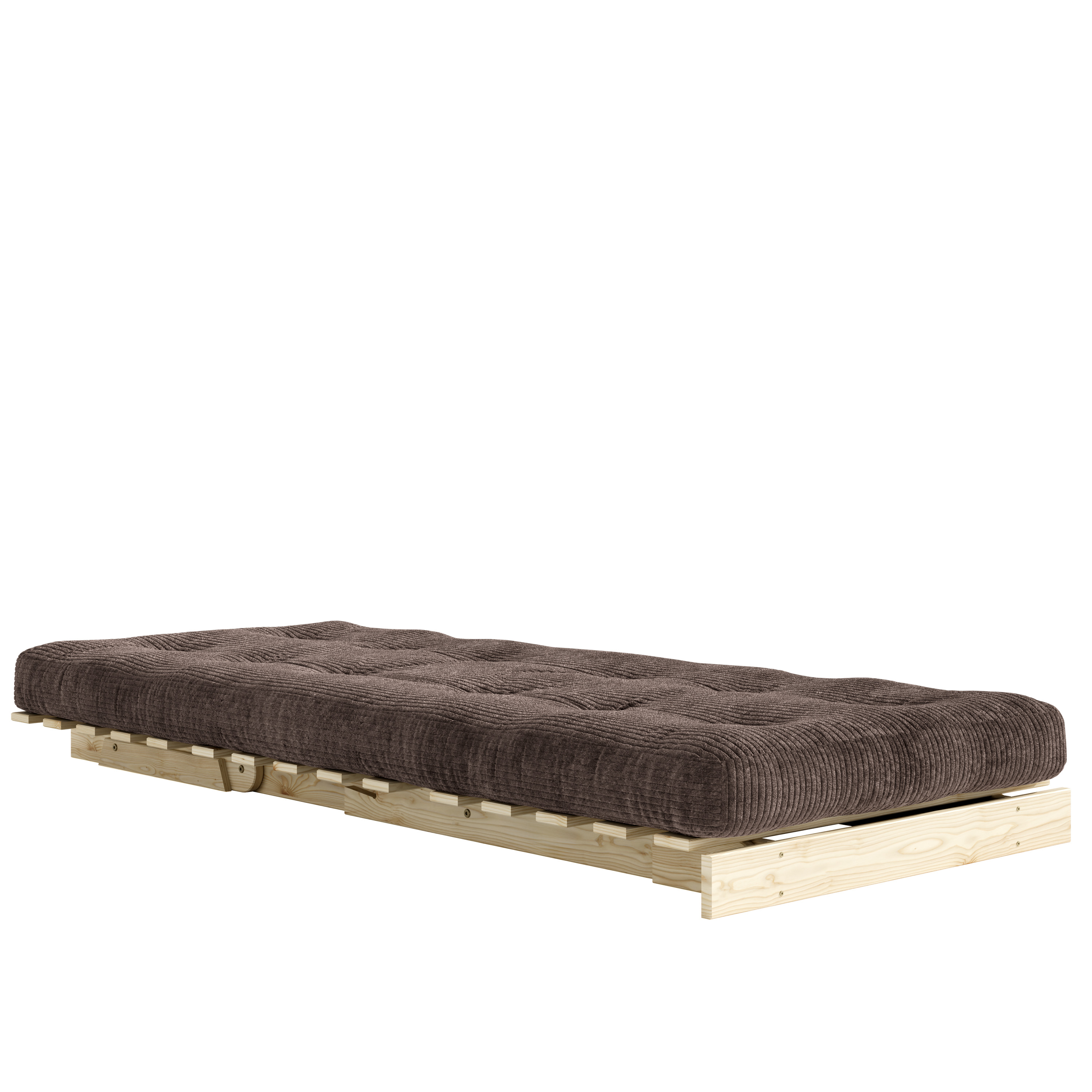 Karup Design Roots Sovesofa Raw/Dark Cocoa 90cm