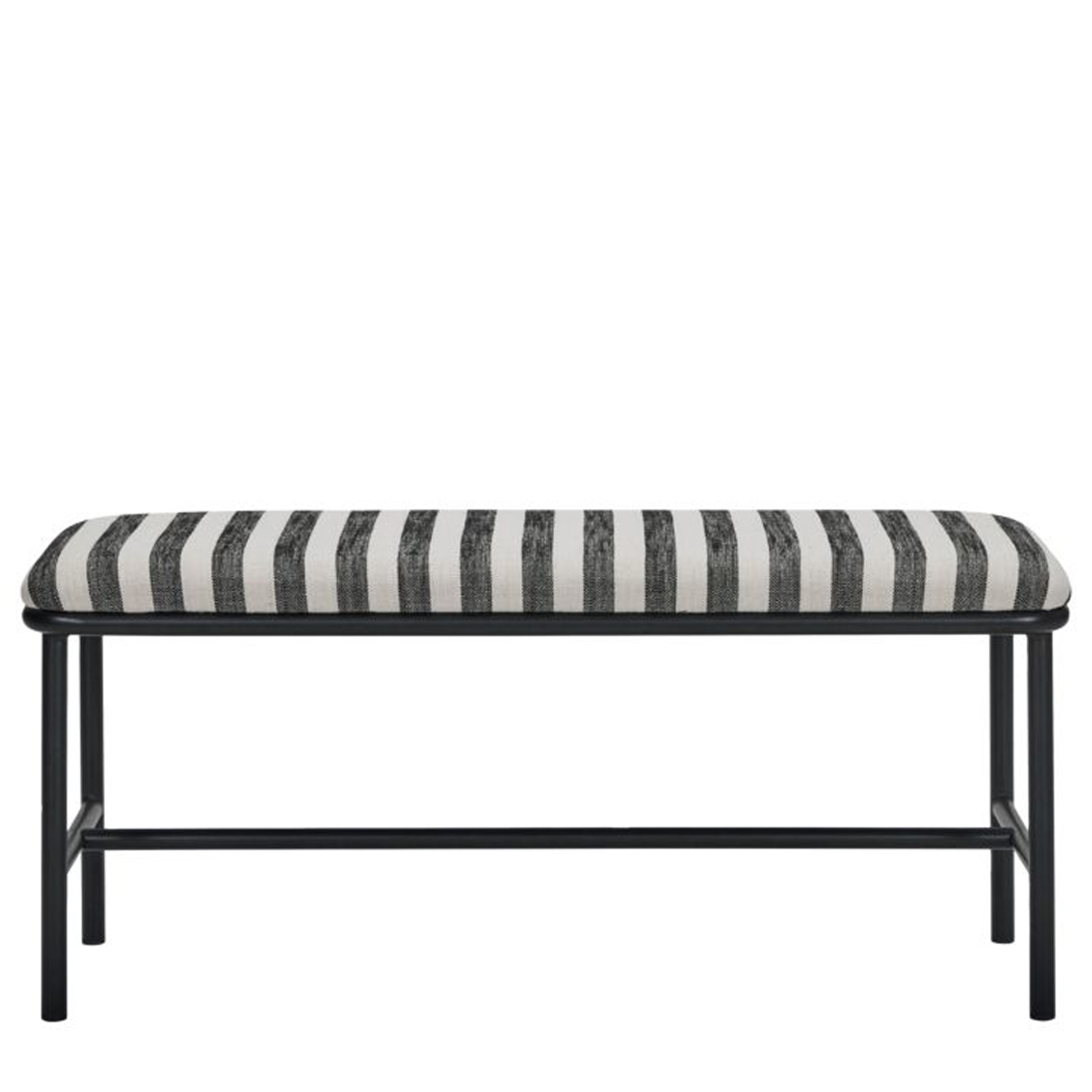 Toda Bänk Svart/Off-White 100x39