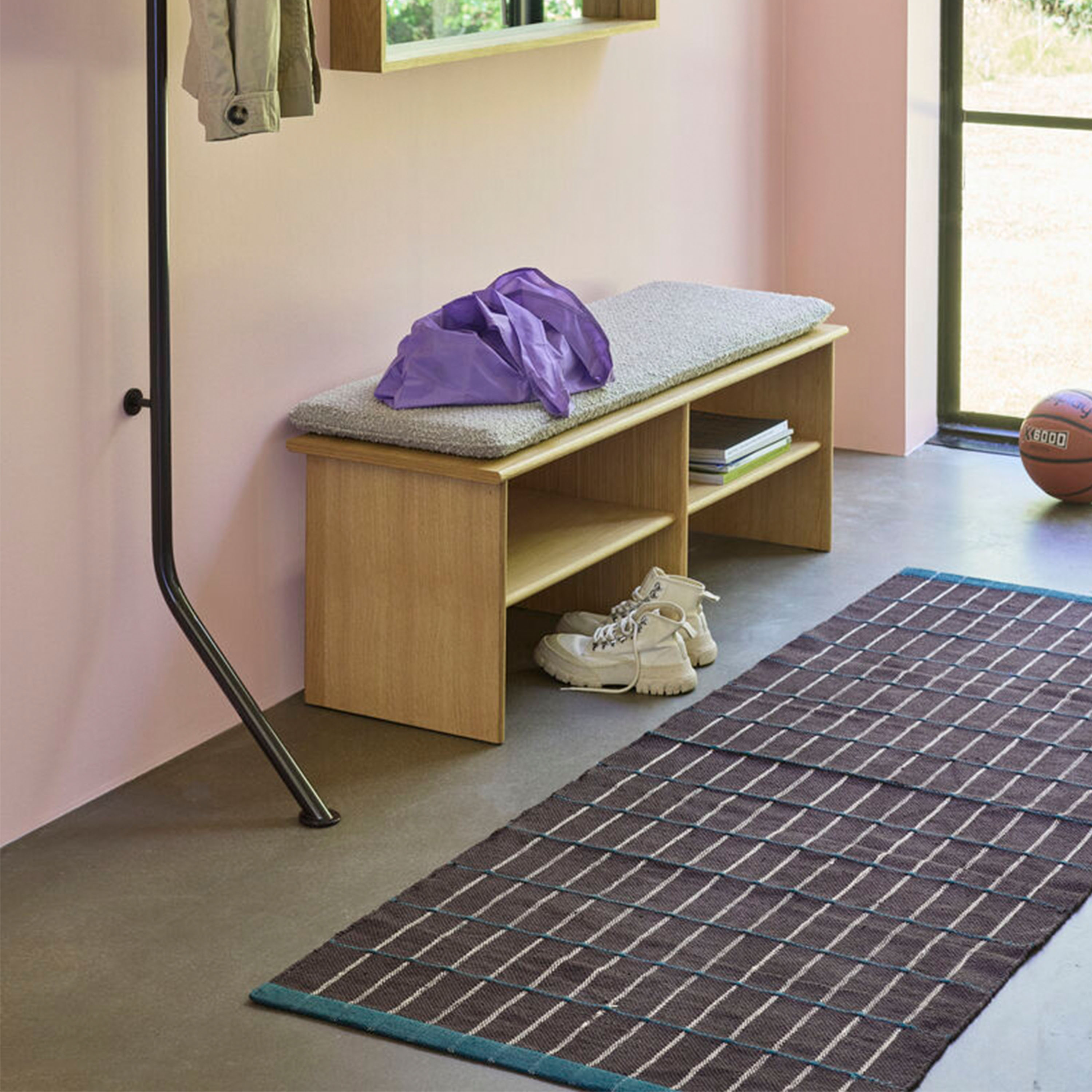 Hübsch Cottage Läufer Brown 80x200