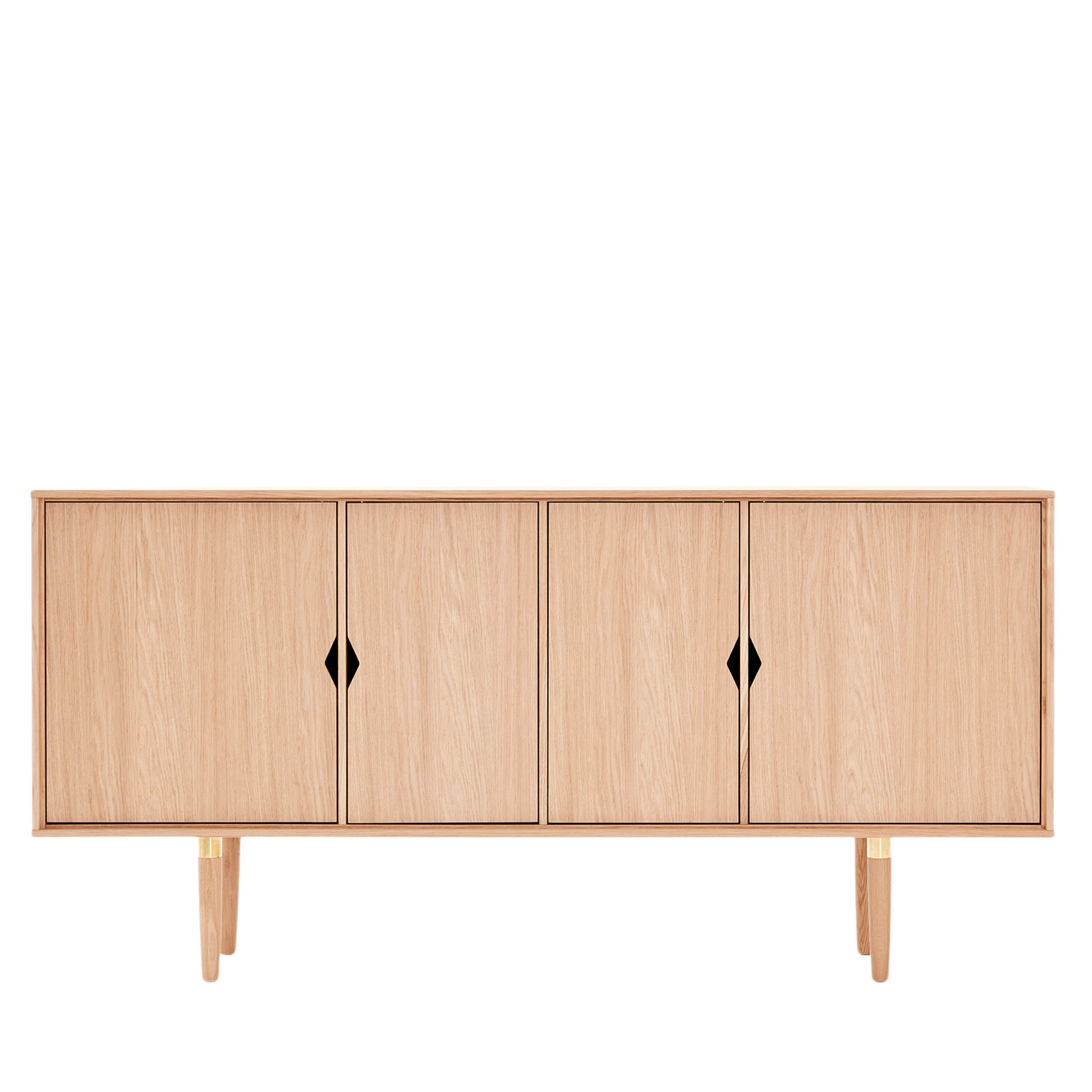 Unique´s Sideboard Vitpigmenterad Ek 163x80