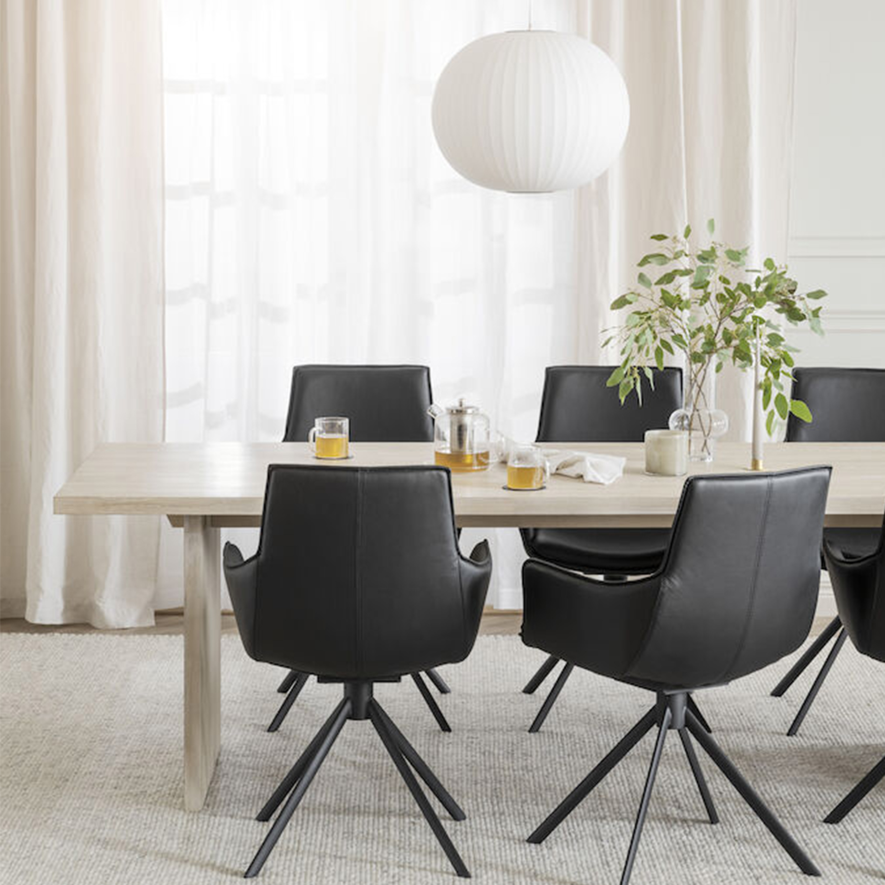 Rowico Home Emmett Matbord Vitpigmenterad 240cm