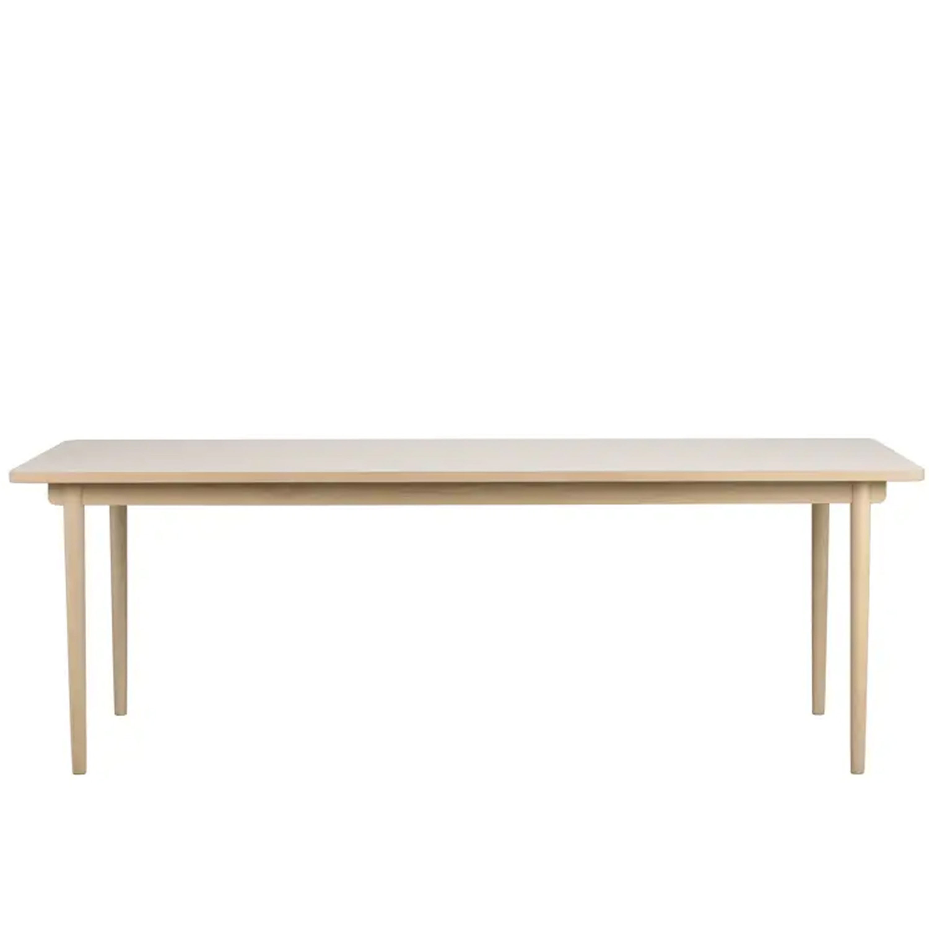 Fairmount Matbord Beige/Vitpigmenterad Ek 220x95