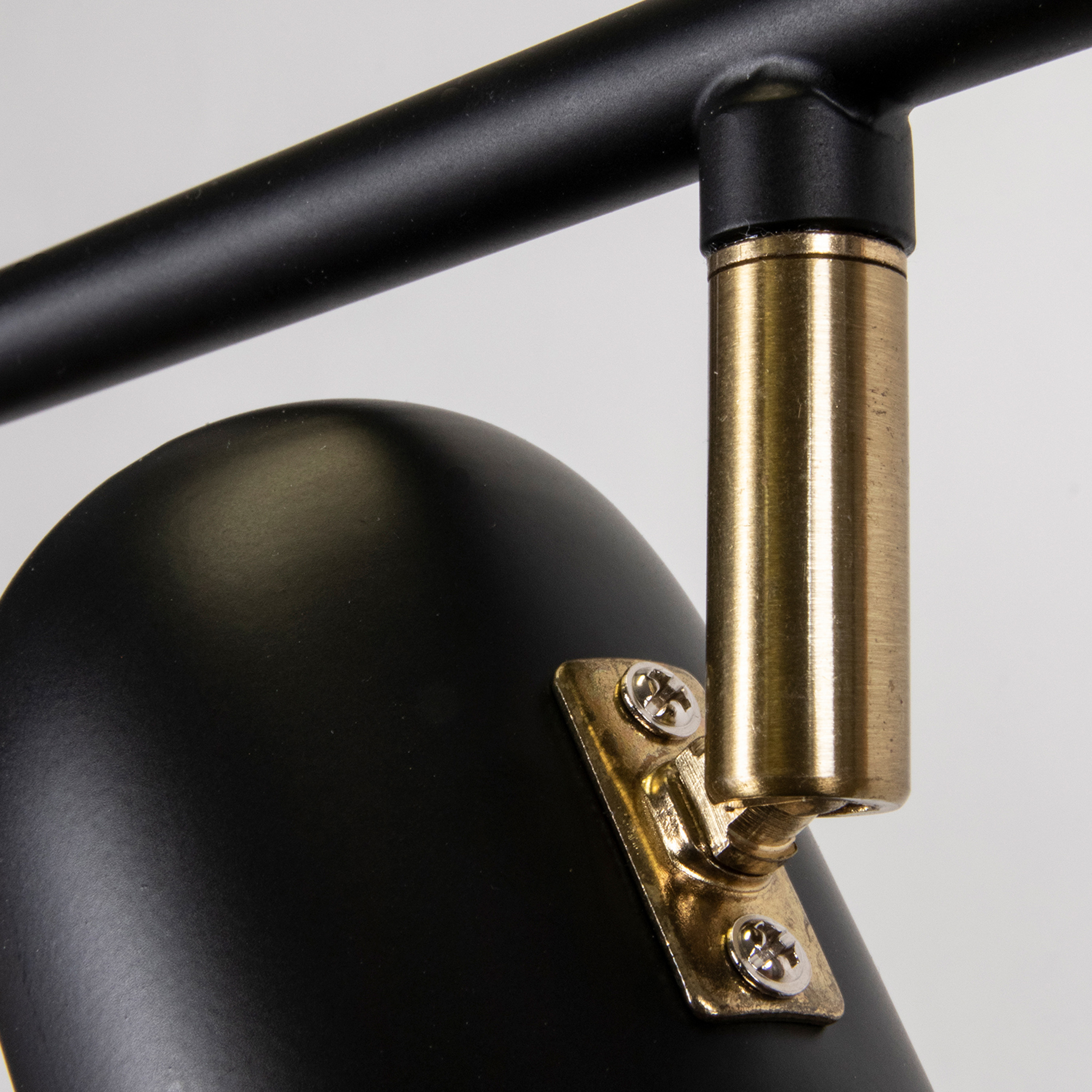 Globen Lighting Swan 5 Spotlight Schwarz 153cm