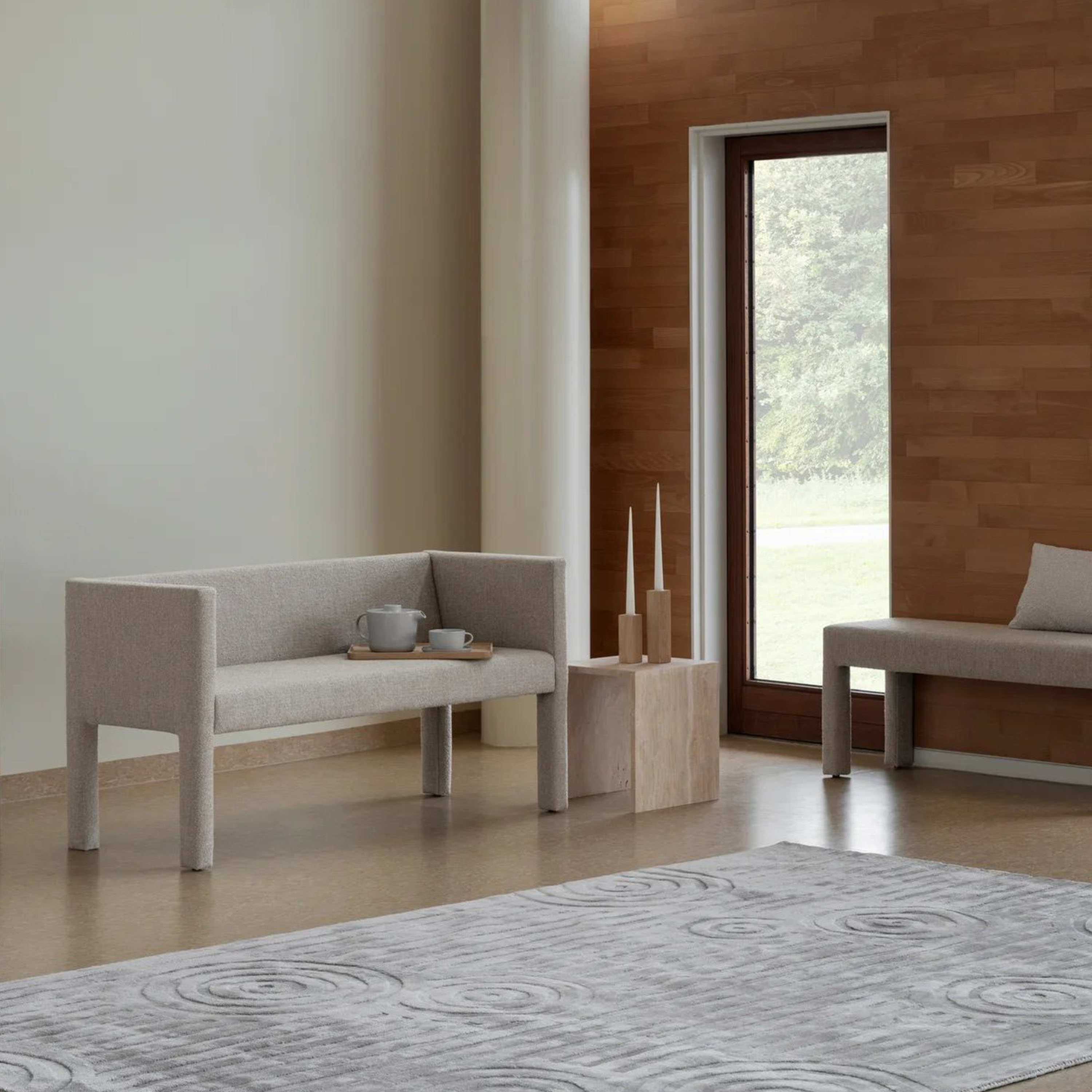 Blomus Uzu Matto Zinc 200x300