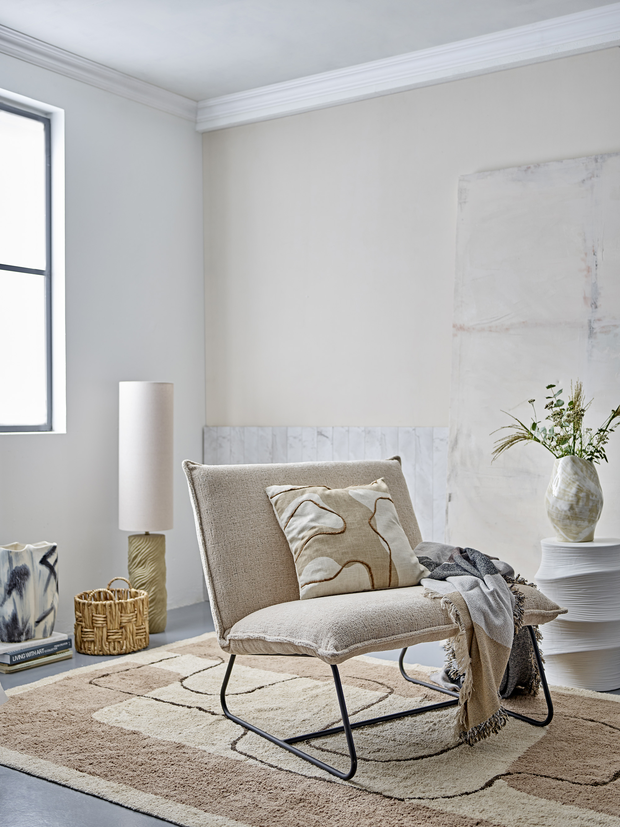 Bloomingville Payah Golvlampa Nature