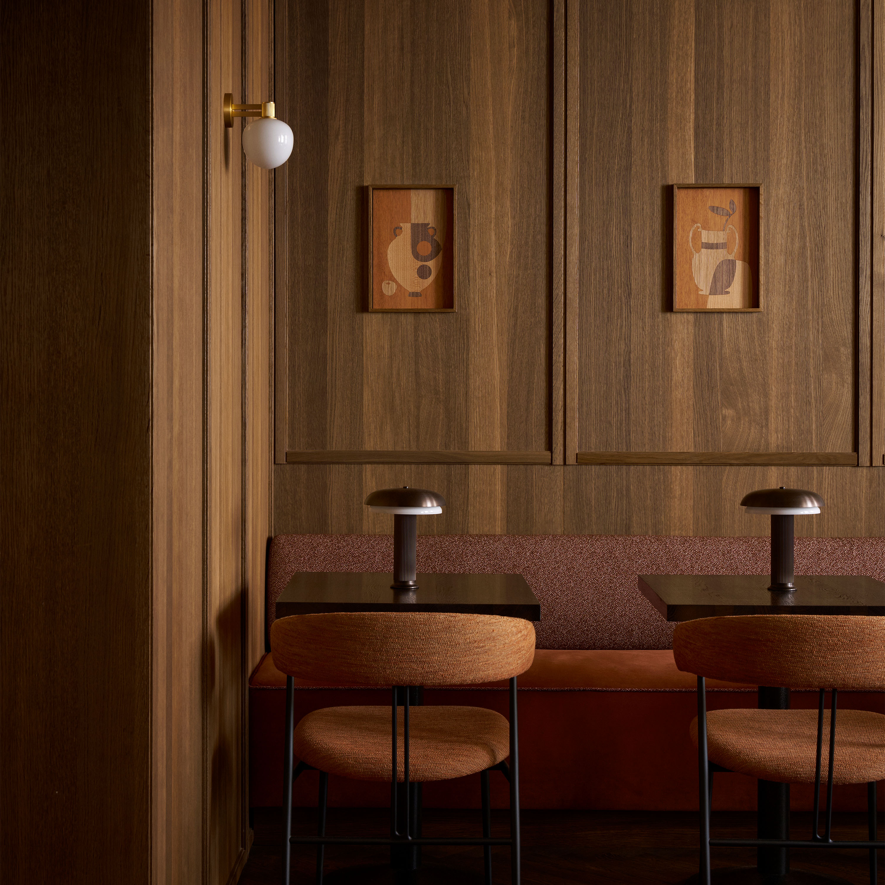 LYFA Noote Portabel Bordslampa Bronze 20cm