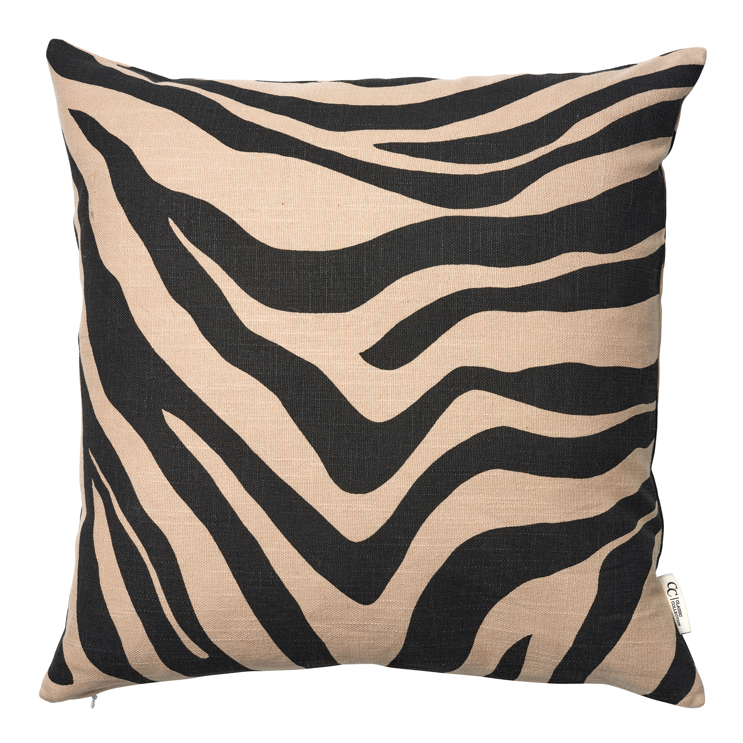 Savannah Kuddfodral Beige/Black 50x50