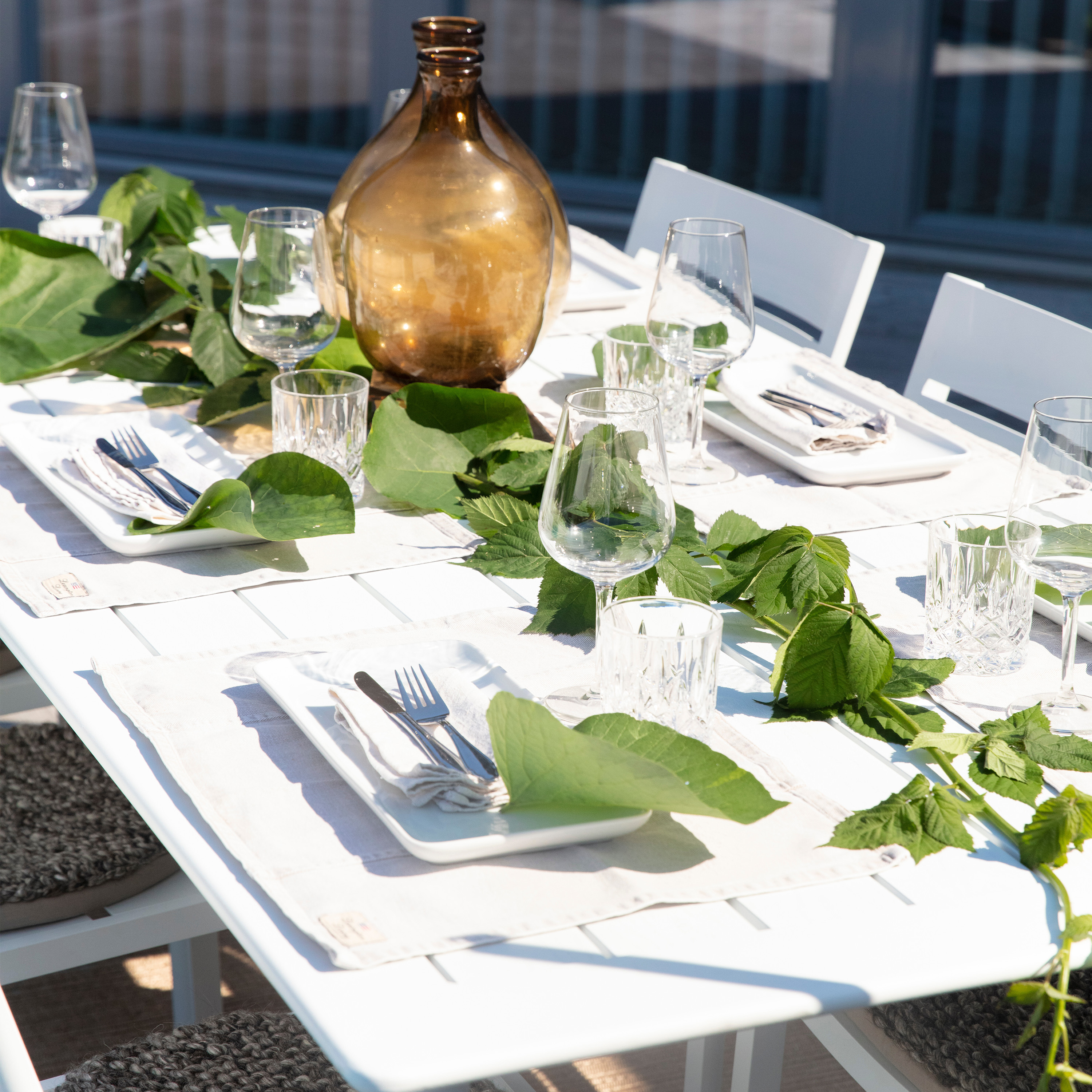 Brafab Nimes Matbord Vit 200x98cm