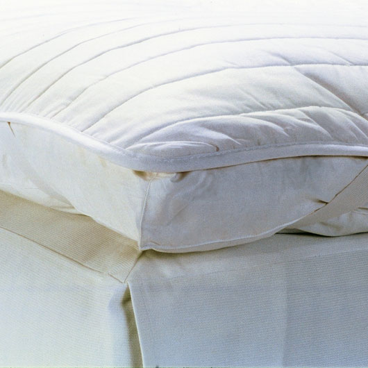 Mille Notti - Quilt Bäddmadrasskydd 105x210 - Vit