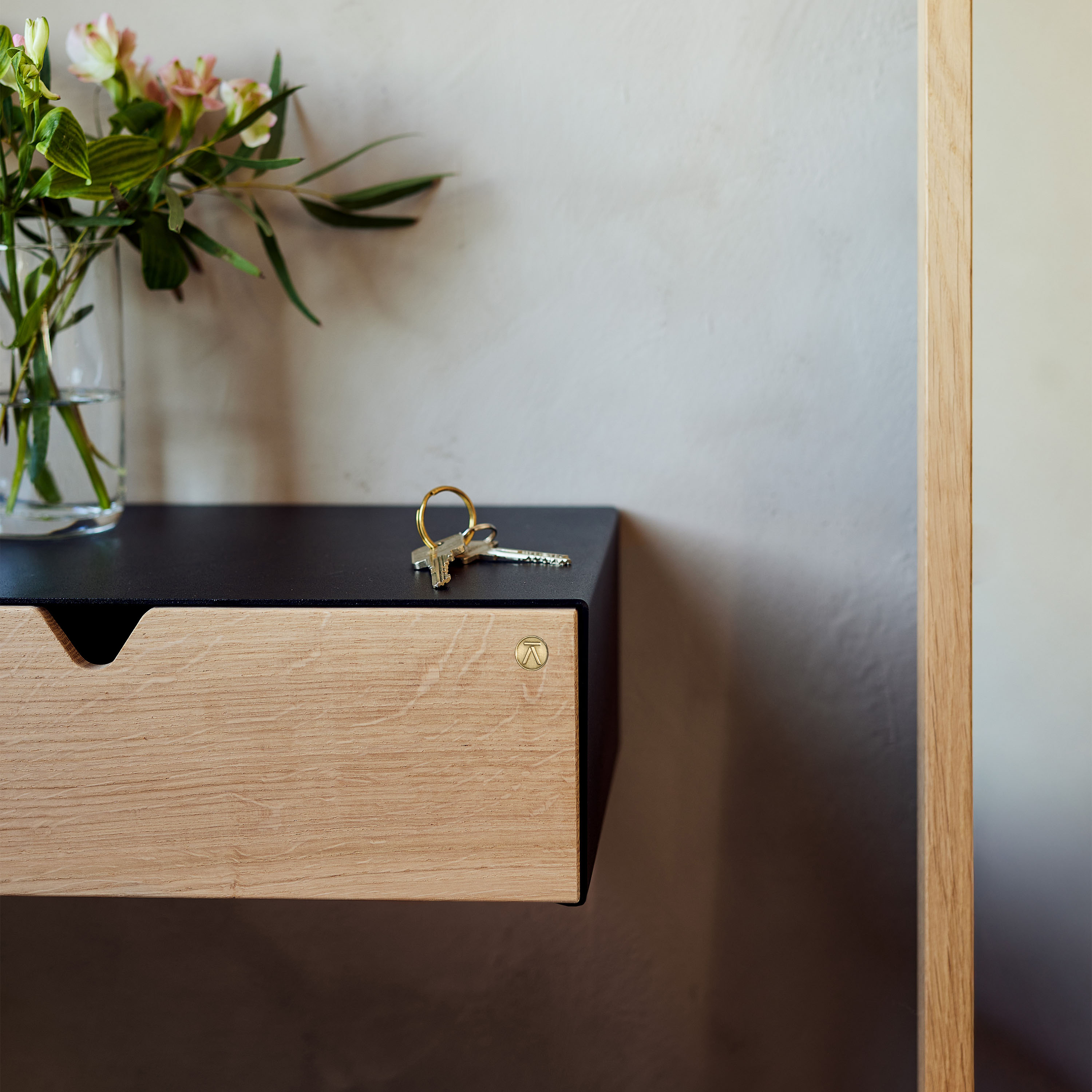 Andersen Furniture Keep Nattbord Svart 38x12