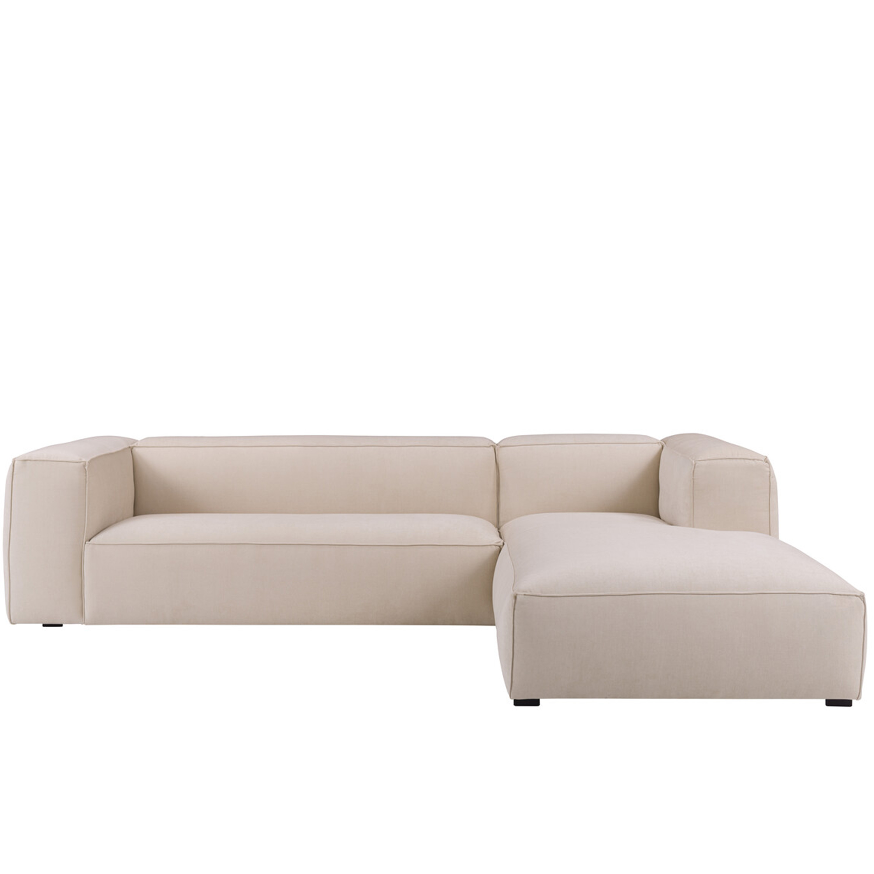 Luca Divansoffa Höger Creme 309cm