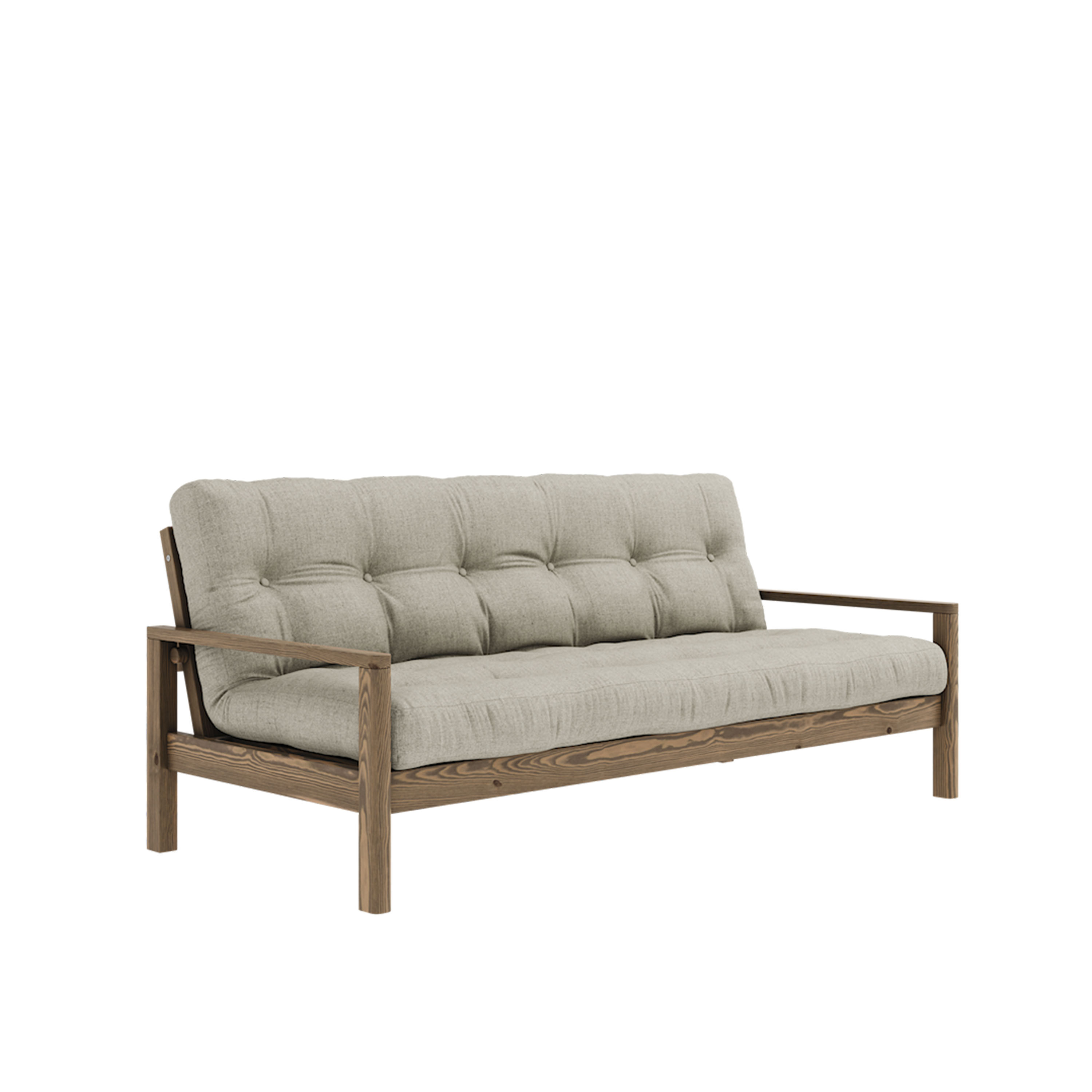 Knob Vuodesohva Ruskea/Liina 190cm