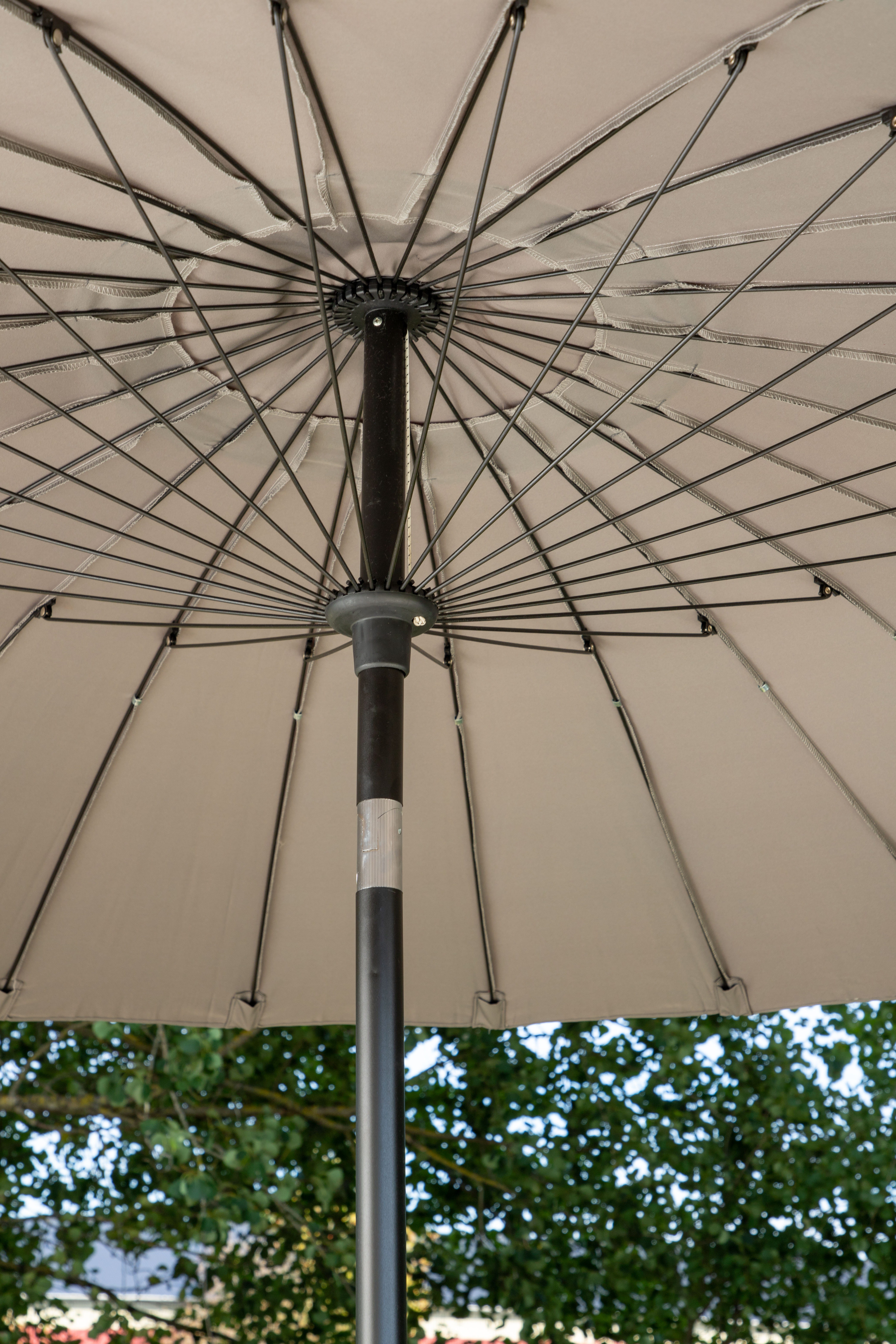 Venture Home Palmetto Parasoll Grå