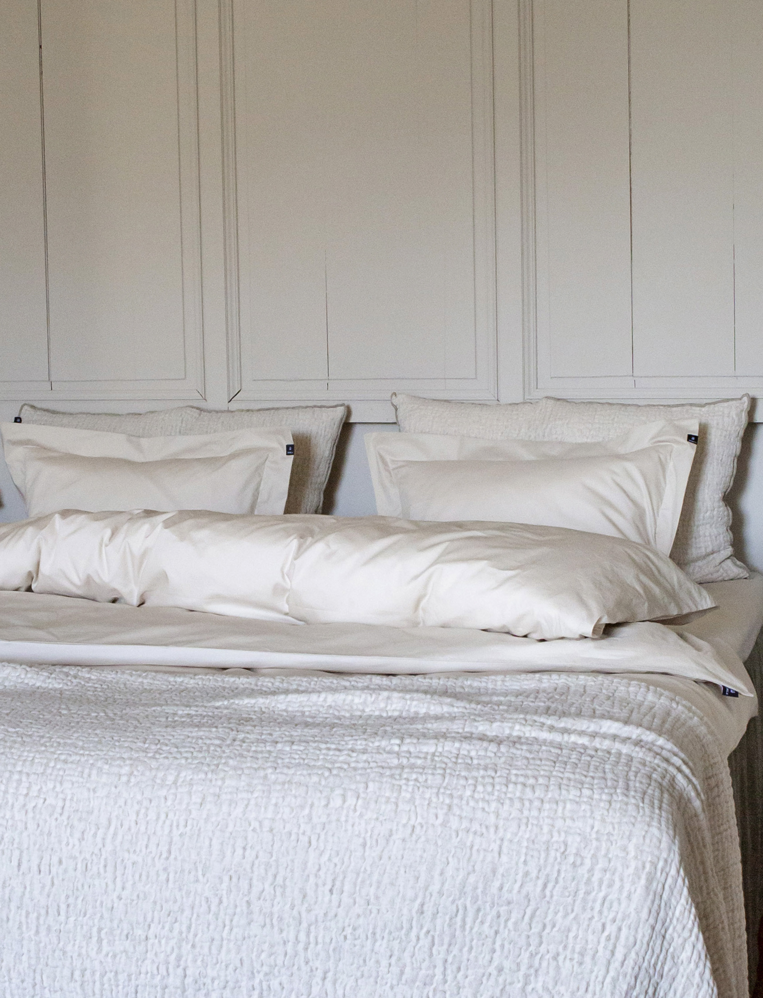 Himla Dreamtime Pussilakana GOTS Percale Sand 150x210