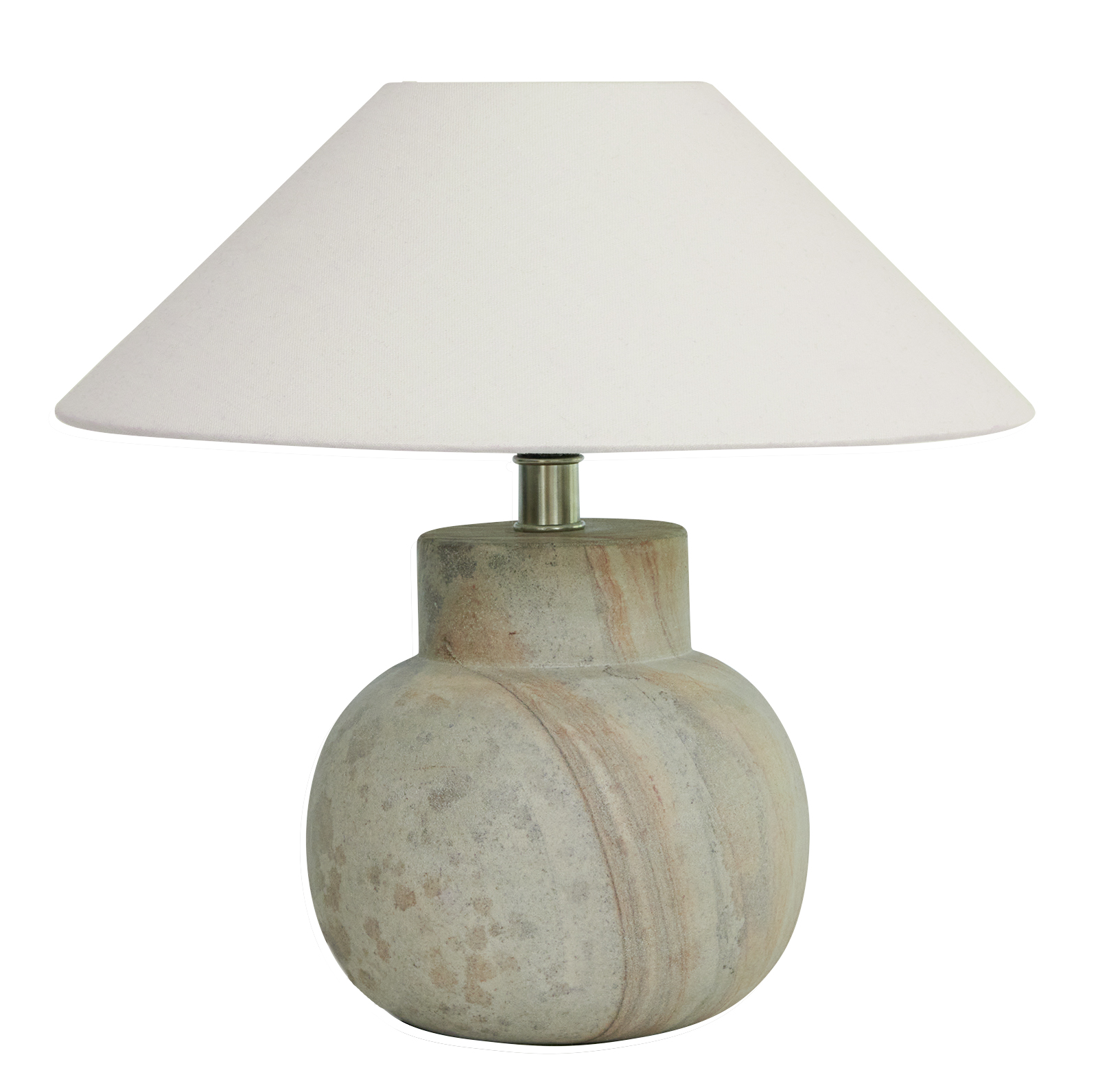 Watt &amp; Veke Pella Lampfot Sandstone 23cm