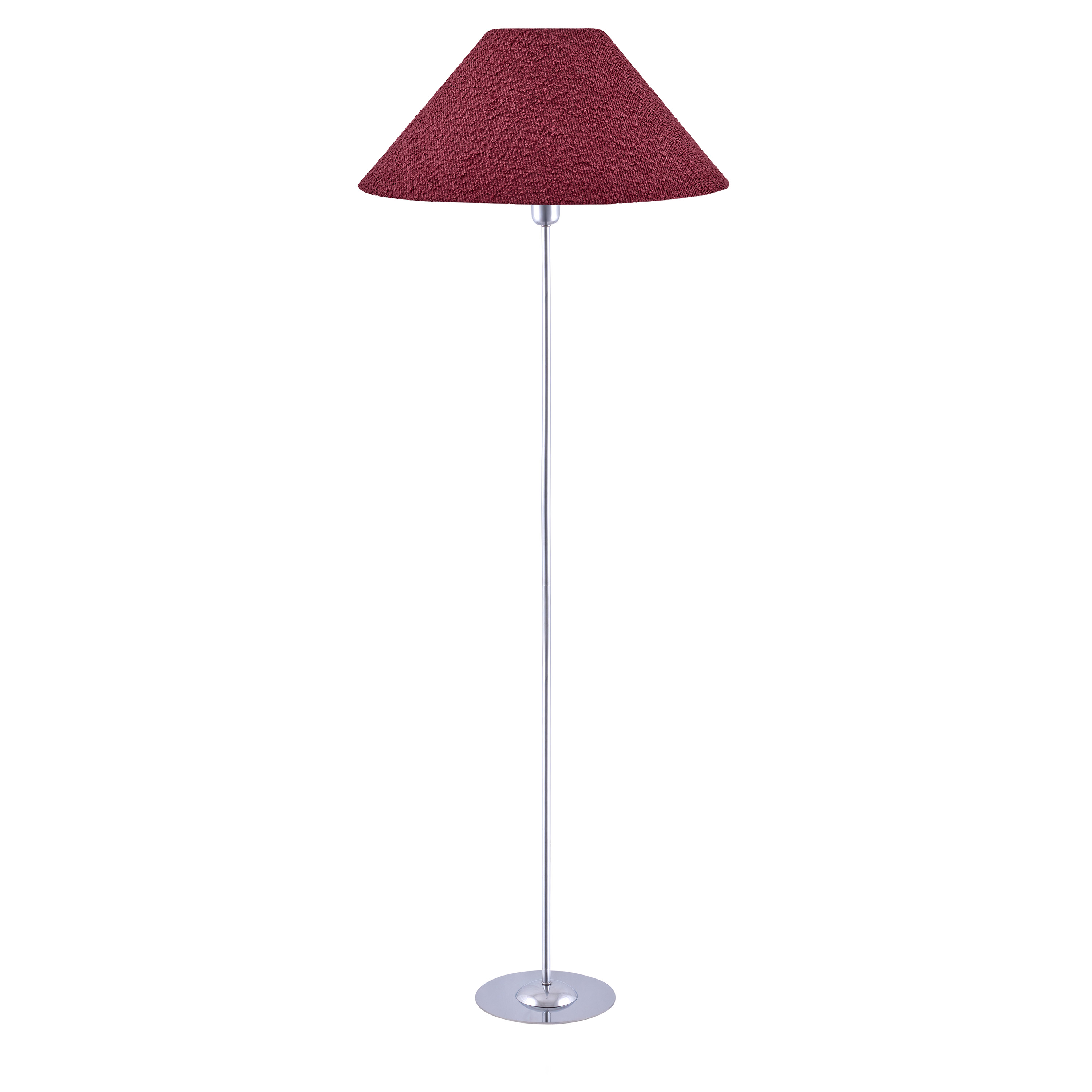 Globen Lighting Iris Lampskärm Bouclé Burgundy 45cm