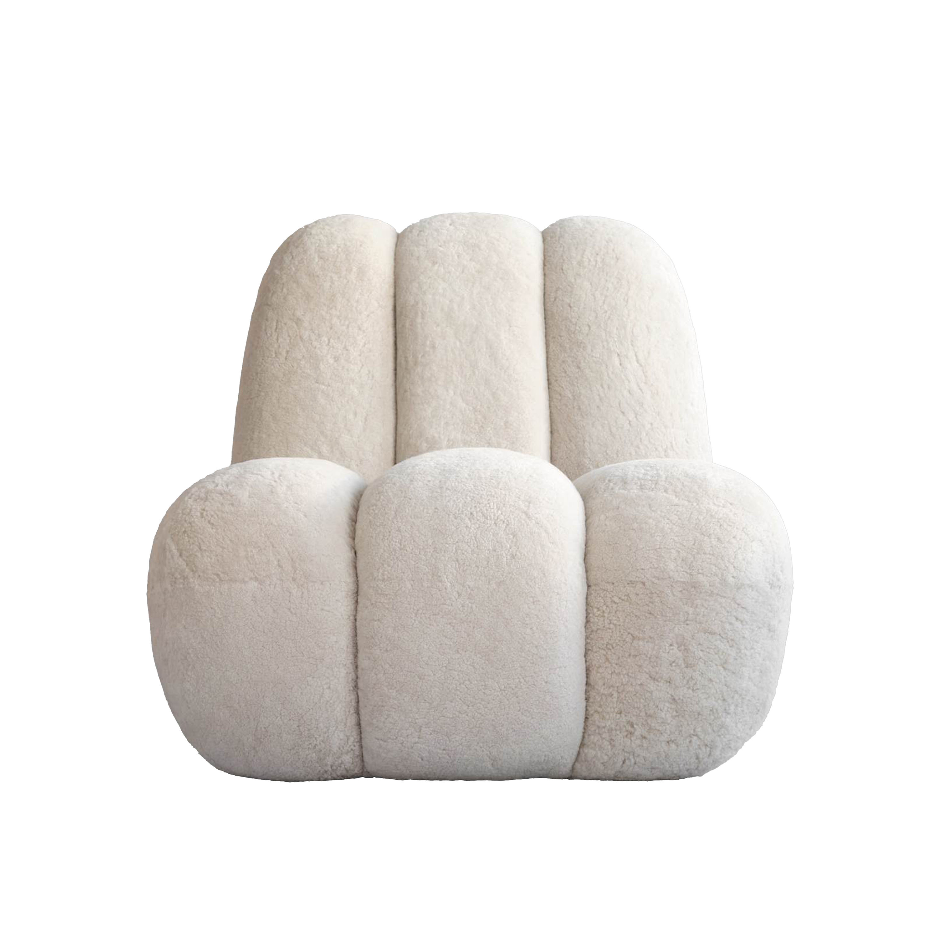 Toe Loungestol Sandshell