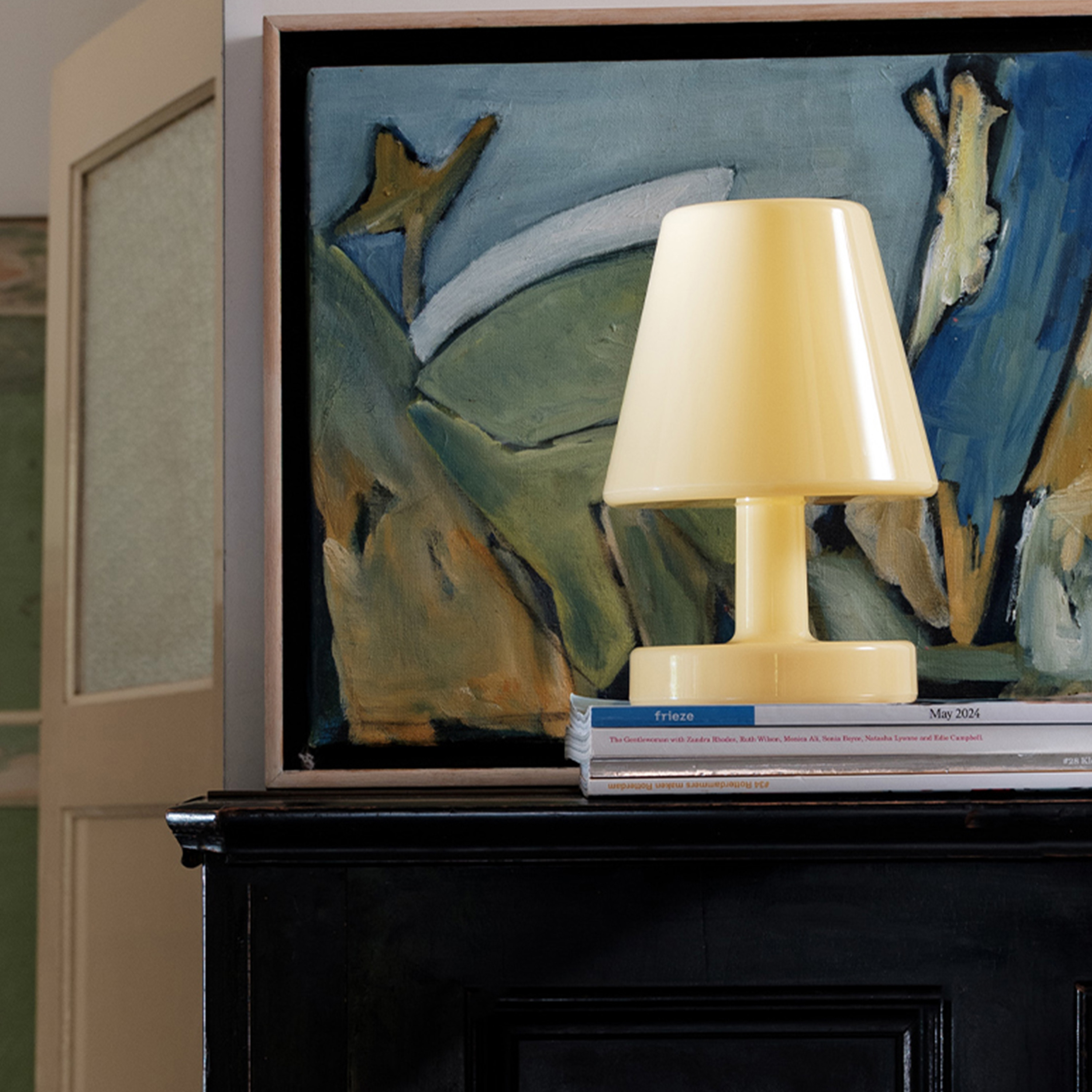 Fatboy Edison The Ambiance Bordlampe Blek Gul