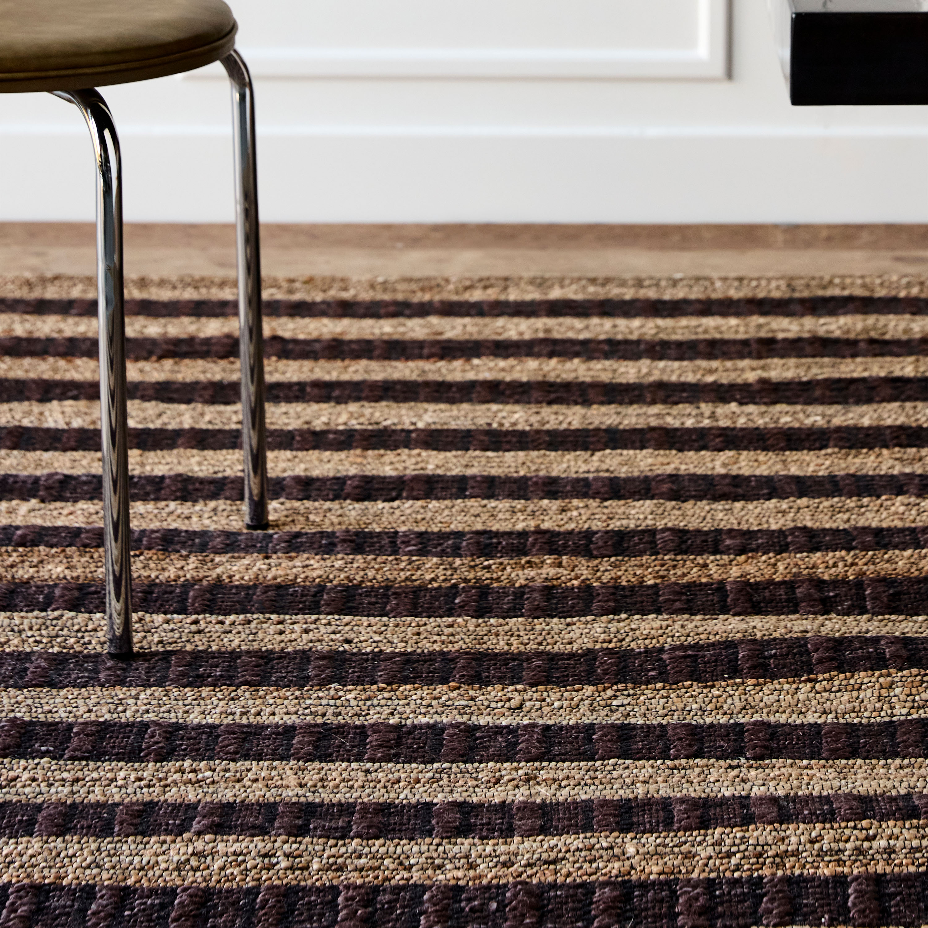 House Doctor Block Jutematta Brown/Natural 230x160