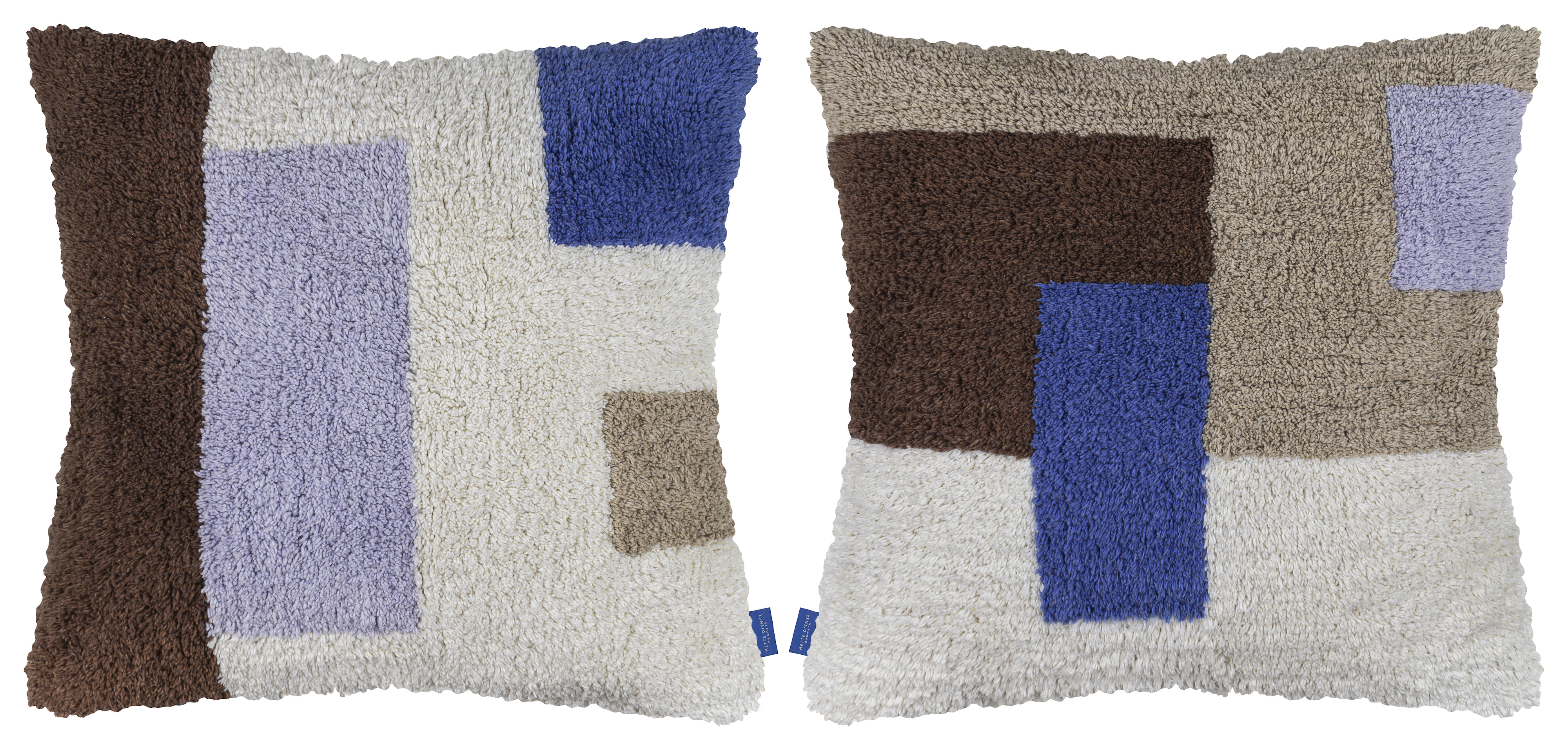 Mette Ditmer Brick Koppute deksel Sjokolade 50x50