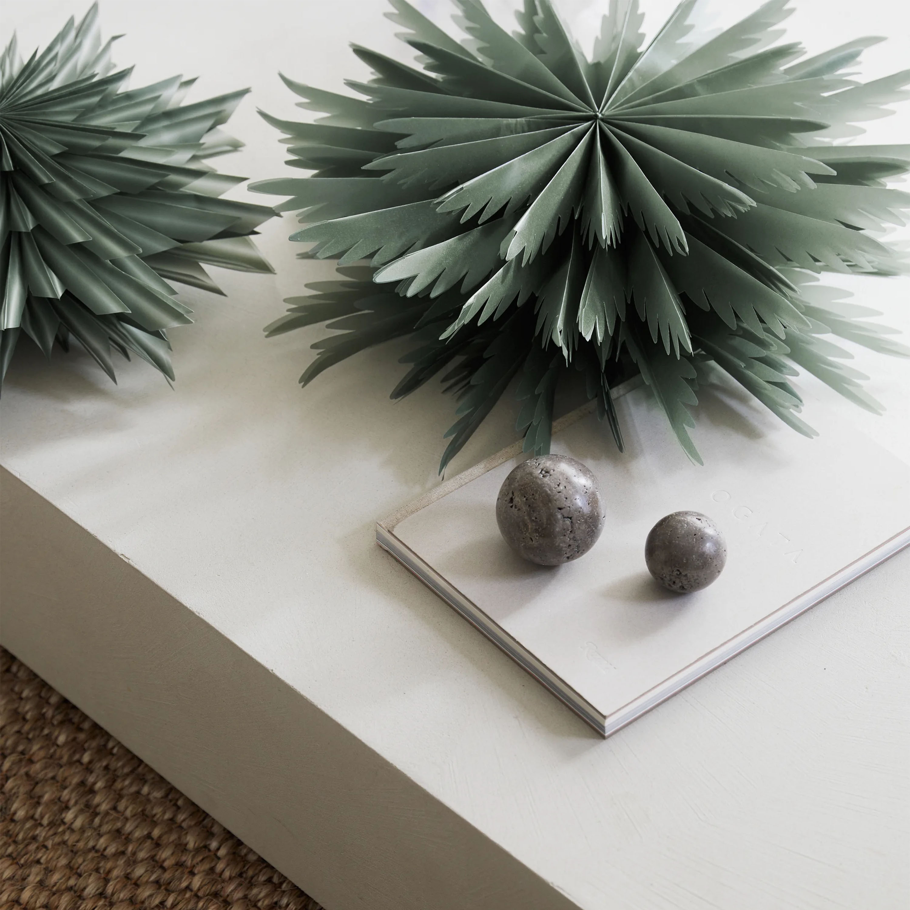 Watt &amp; Veke Liz Julstjärna Green 50cm