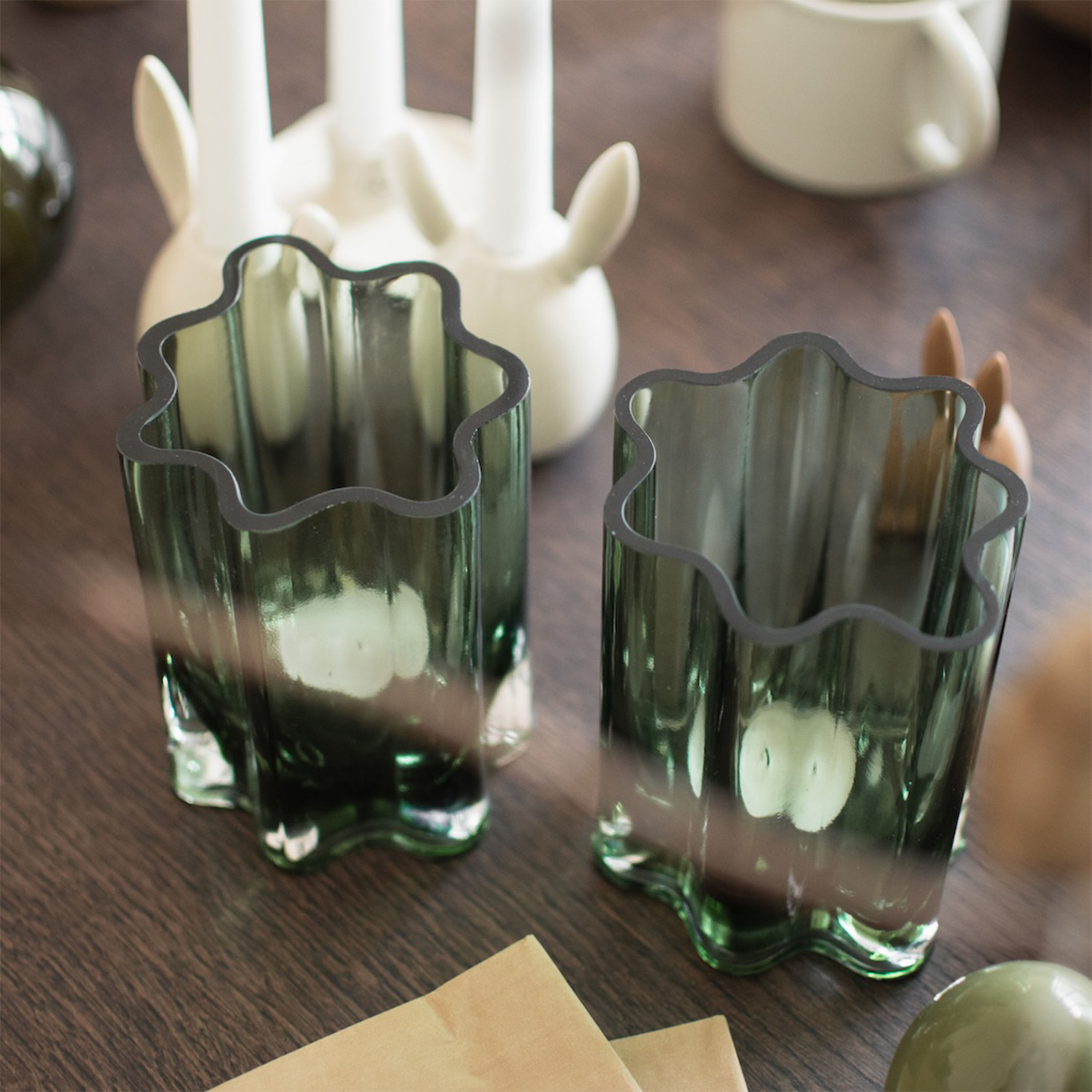 DBKD Filter Kynttilälyhty Green 13cm