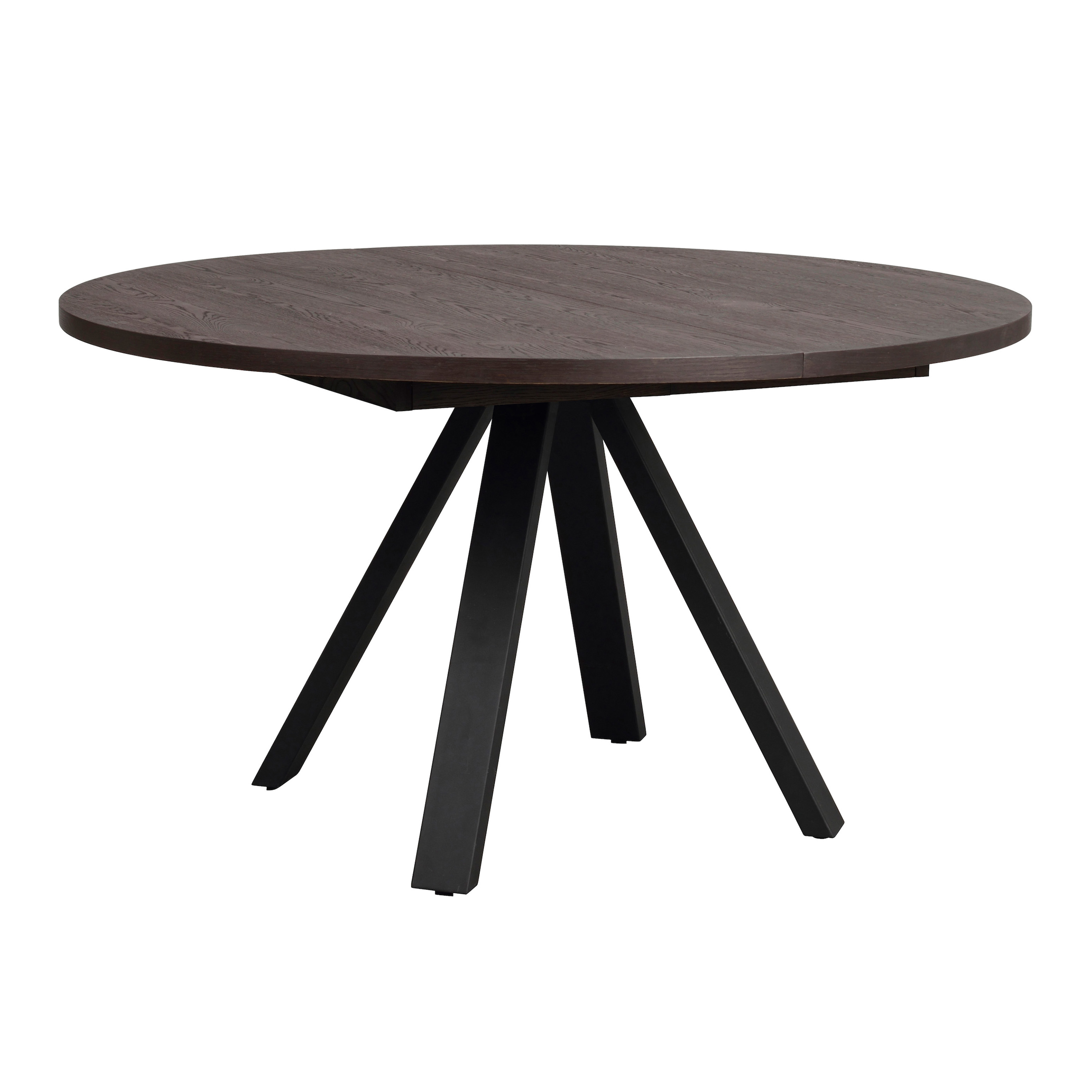 Maddock Matbord Brun/Svart Ø135