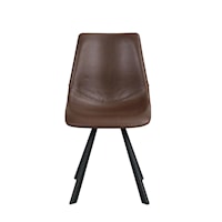 Rowico Home Auburn Matstol Konstläder Brun
